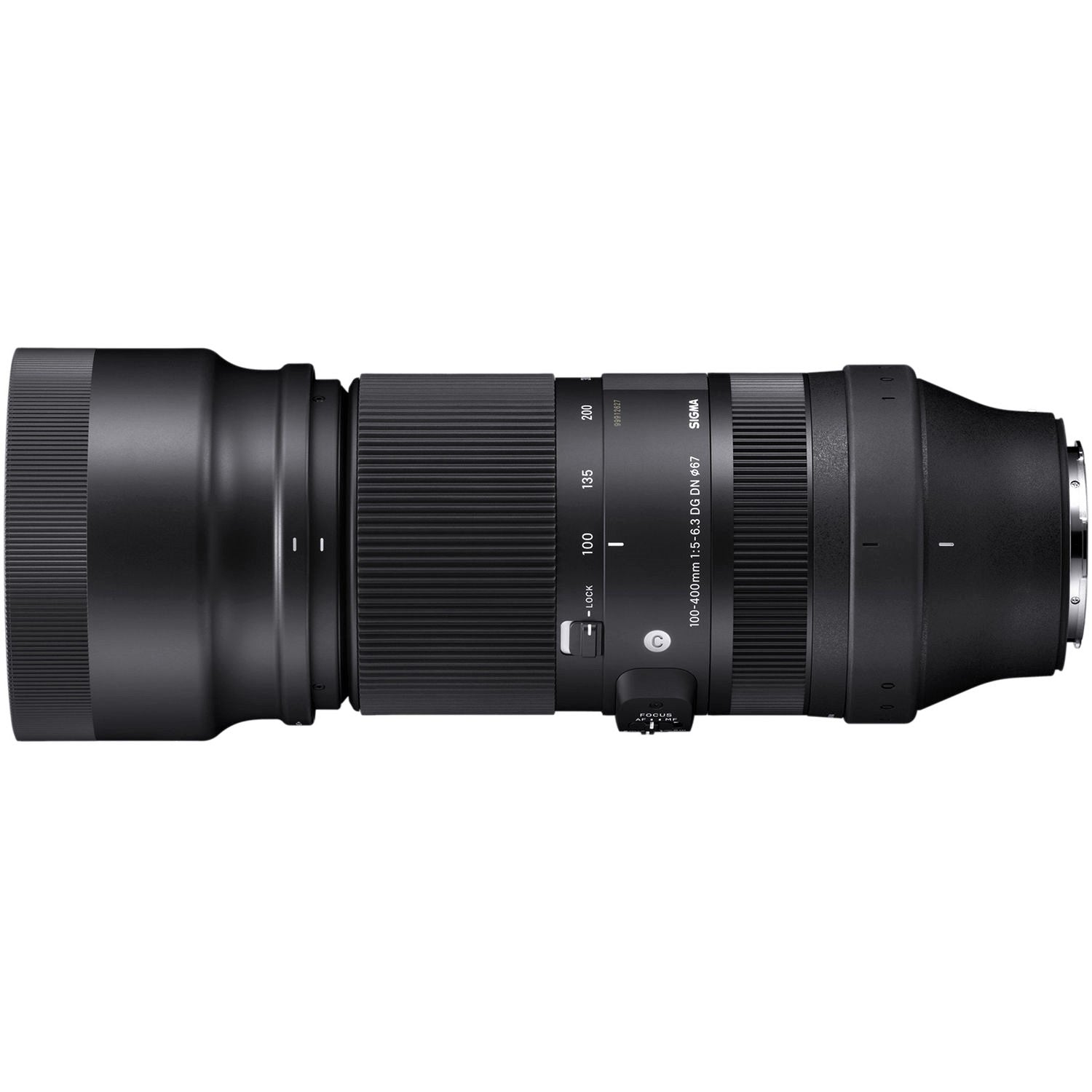 Sigma 100-400mm f/5-6.3 DG DN OS Contemporary Lens for Leica L - Side View