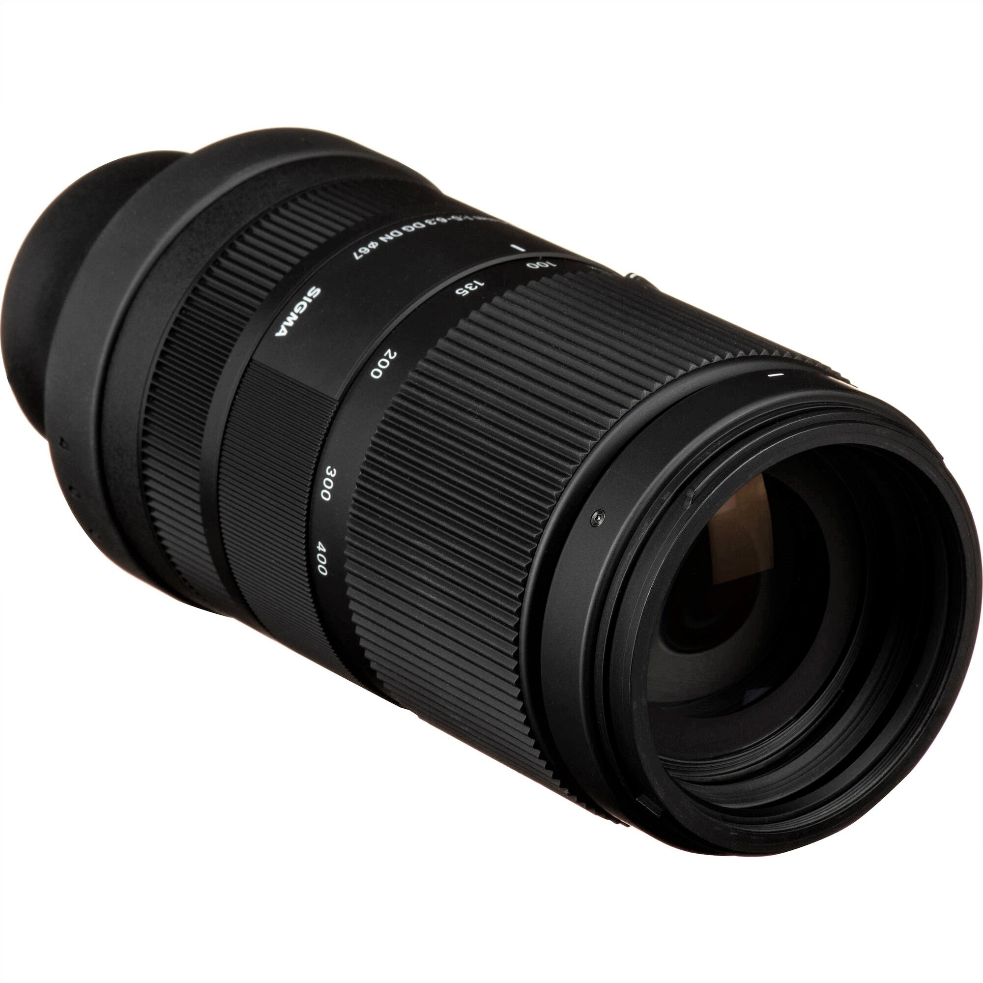 Sigma 100-400mm f/5-6.3 DG DN OS Contemporary Lens for Sony E - Front Side View