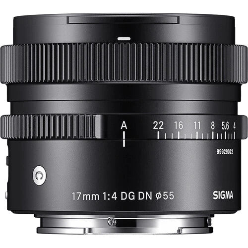 Sigma 17mm f/4 DG DN Contemporary Lens (Sony E) Without Hood