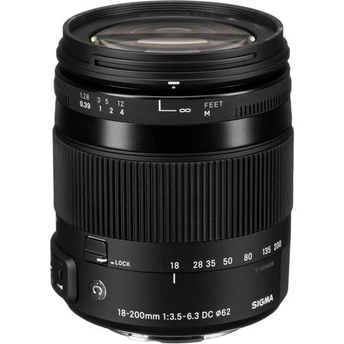 Sigma 18-200mm f/3.5-6.3 DC Macro HSM Contemporary Lens for Sony A Sigma 18-200mm f/3.5-6.3 DC Macro HSM Contemporary Lens for Sony A