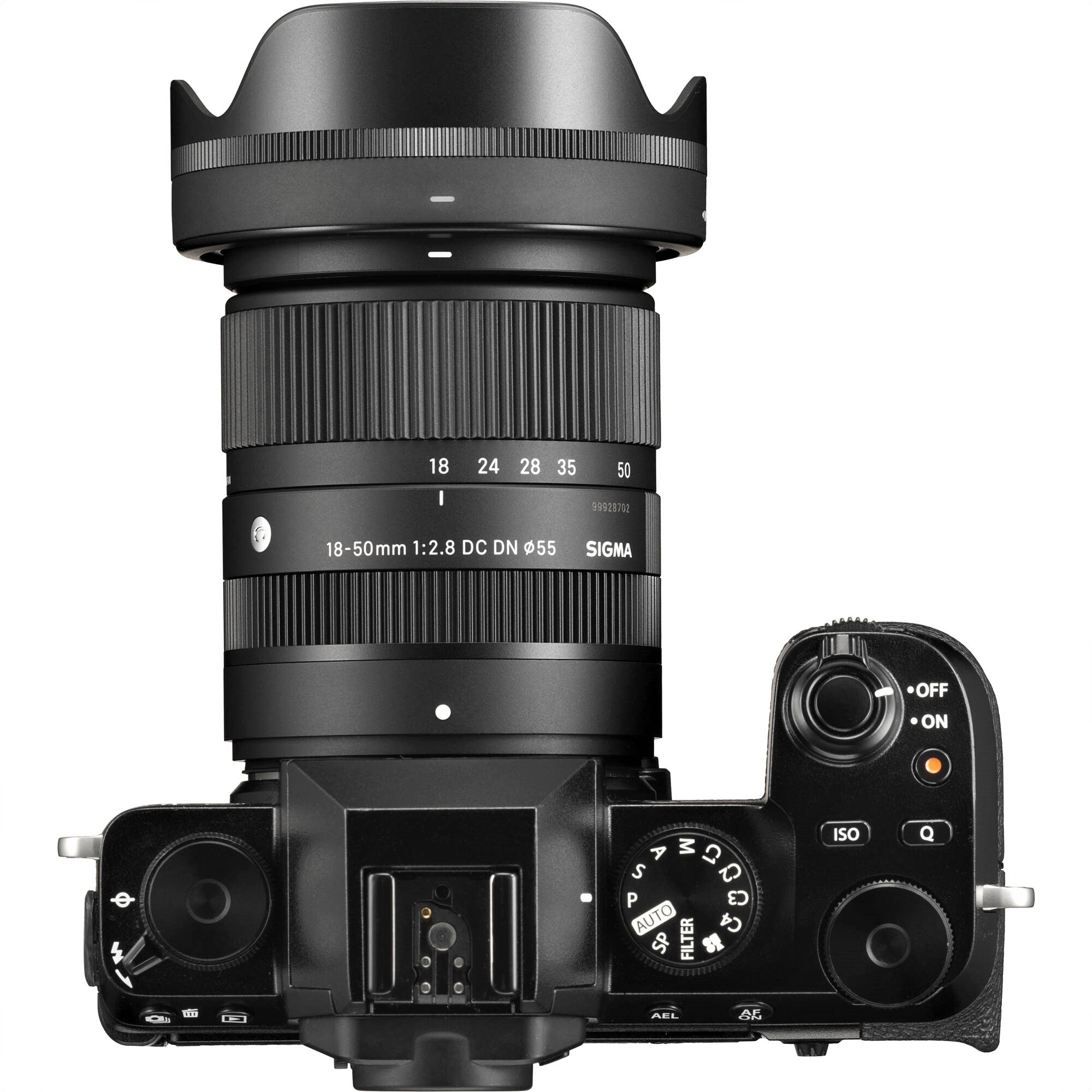 Sigma 18-50mm f/2.8 DC DN Contemporary Lens for FUJIFILM X - Attached Camera Not Included