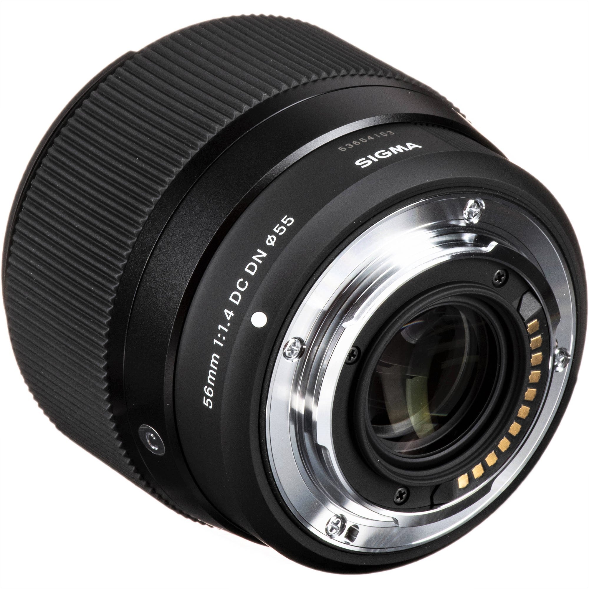 Sigma 56mm f/1.4 DC DN Contemporary Lens (Micro Four Thirds) - Back Side View
