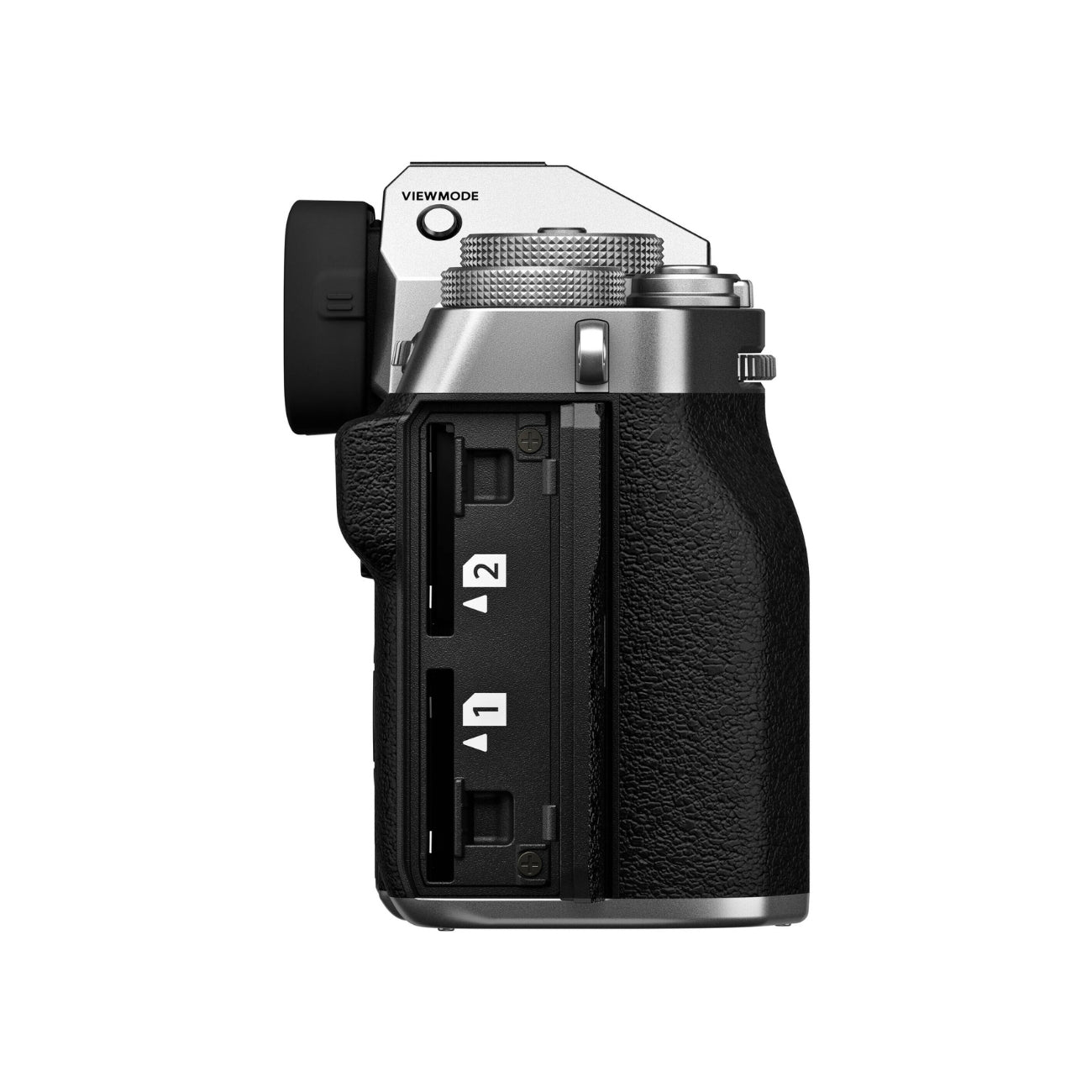 Fujifilm X-T5 Mirrorless Camera (Silver) - Card slot