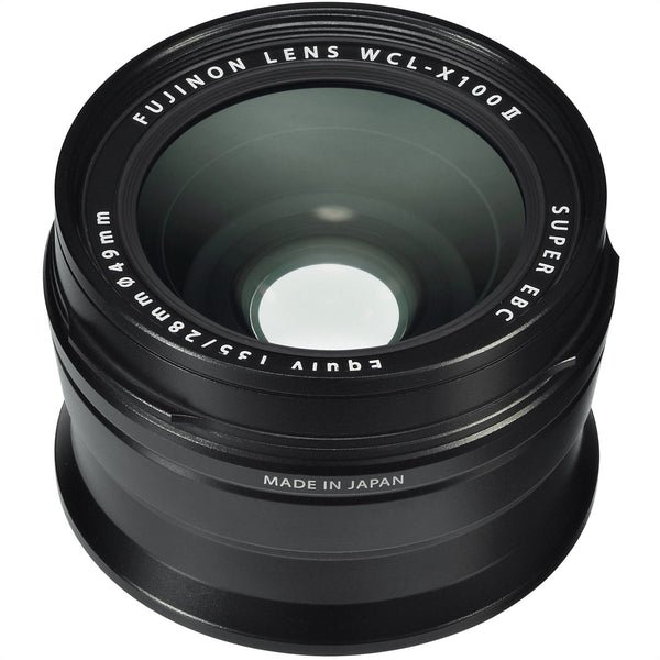 Fujifilm WCL-X100 II レンズ Fujifilm WCL-X100 II Wide Conversion Lens (Black & Silver)