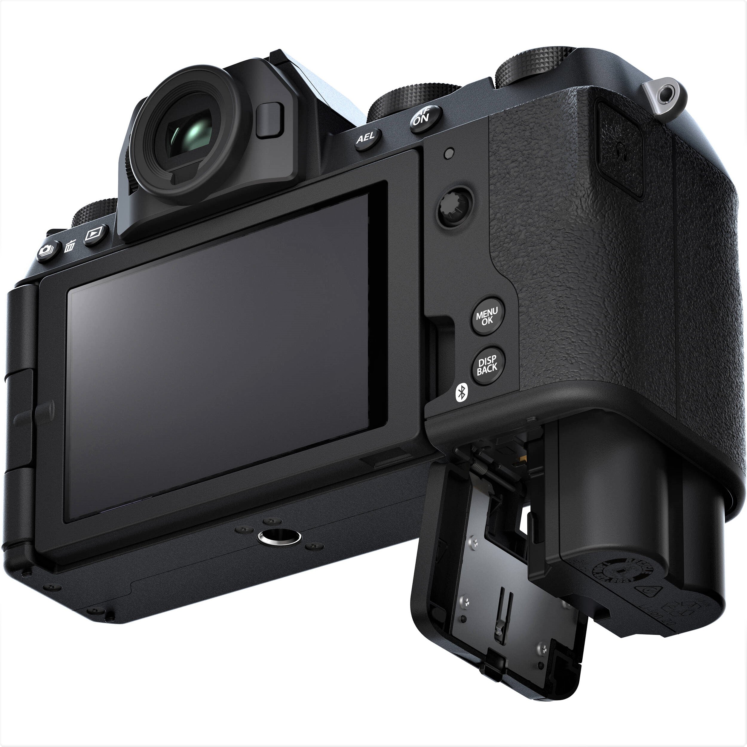 Fujifilm X-S20 Mirrorless Digital Camera (Black) - Side View