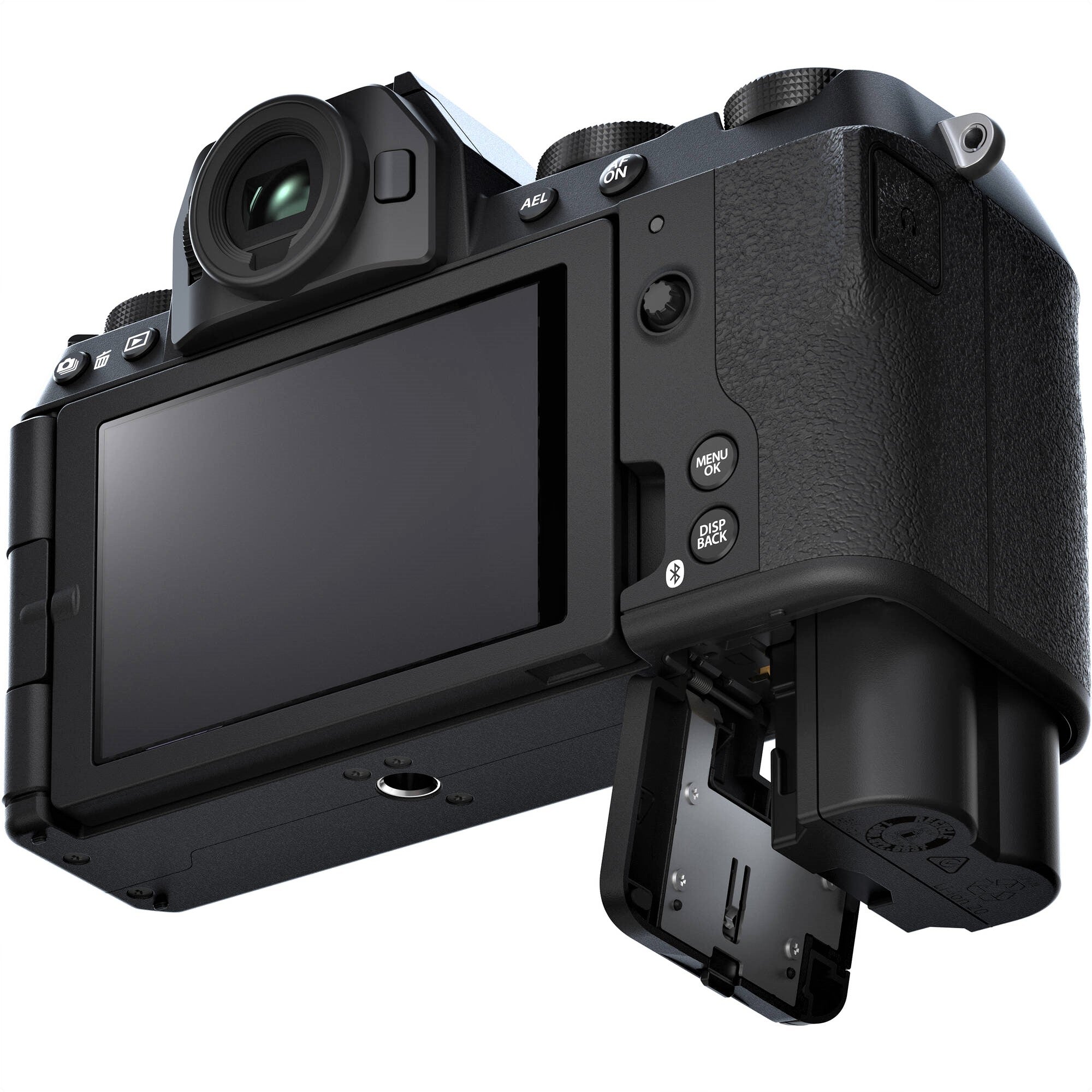 Fujifilm X-S20 Mirrorless Digital Camera with XC 15-45mm f/3.5-5.6 OIS PZ Lens, Black