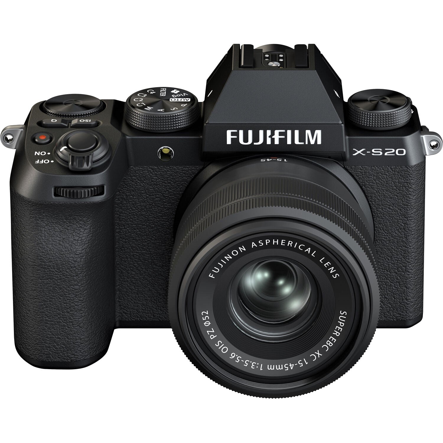 Fujifilm X-S20 Mirrorless Digital Camera with 15-45mm Lens (Black)