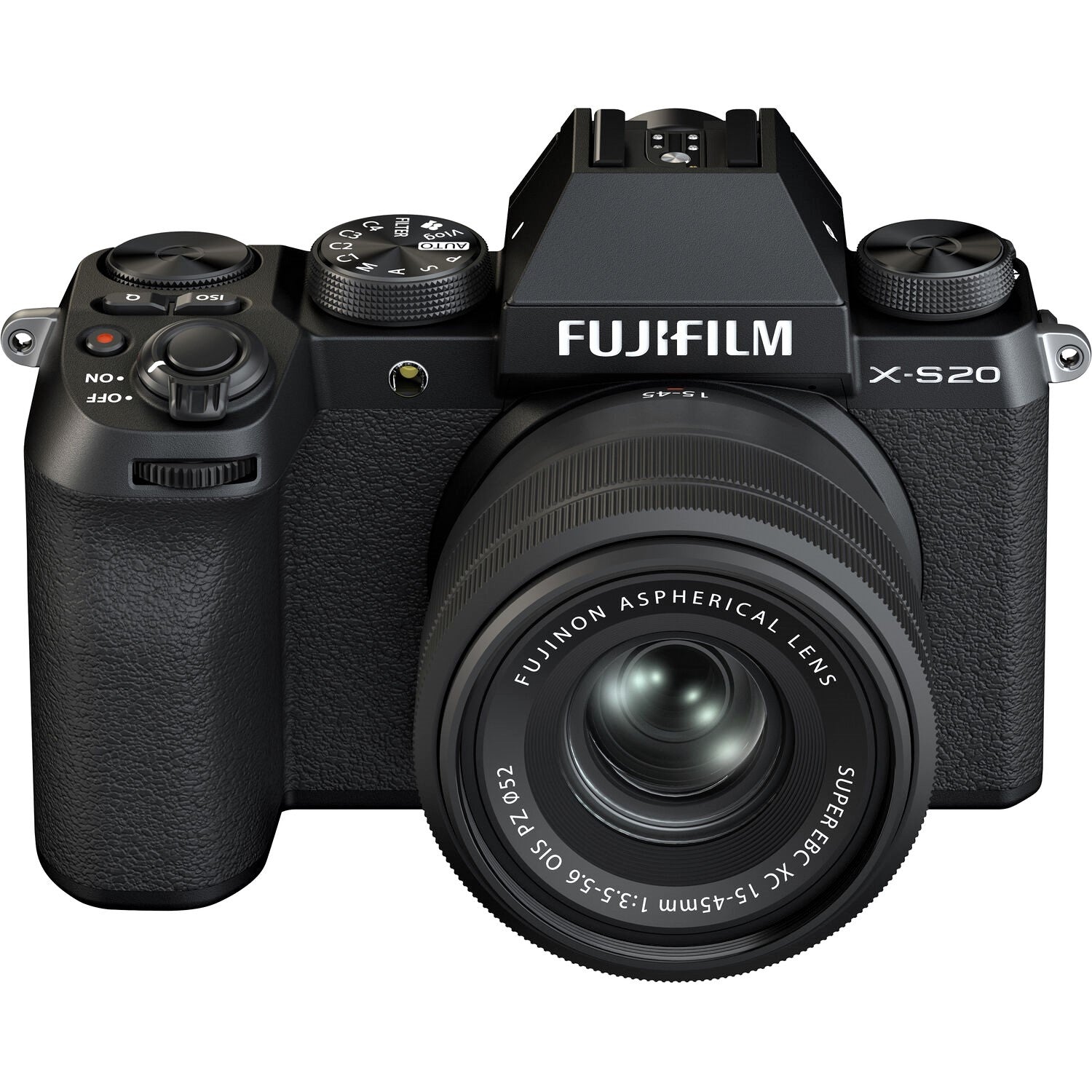 Fujifilm X-S20 Mirrorless Camera with 15-45mm Lens (Black)