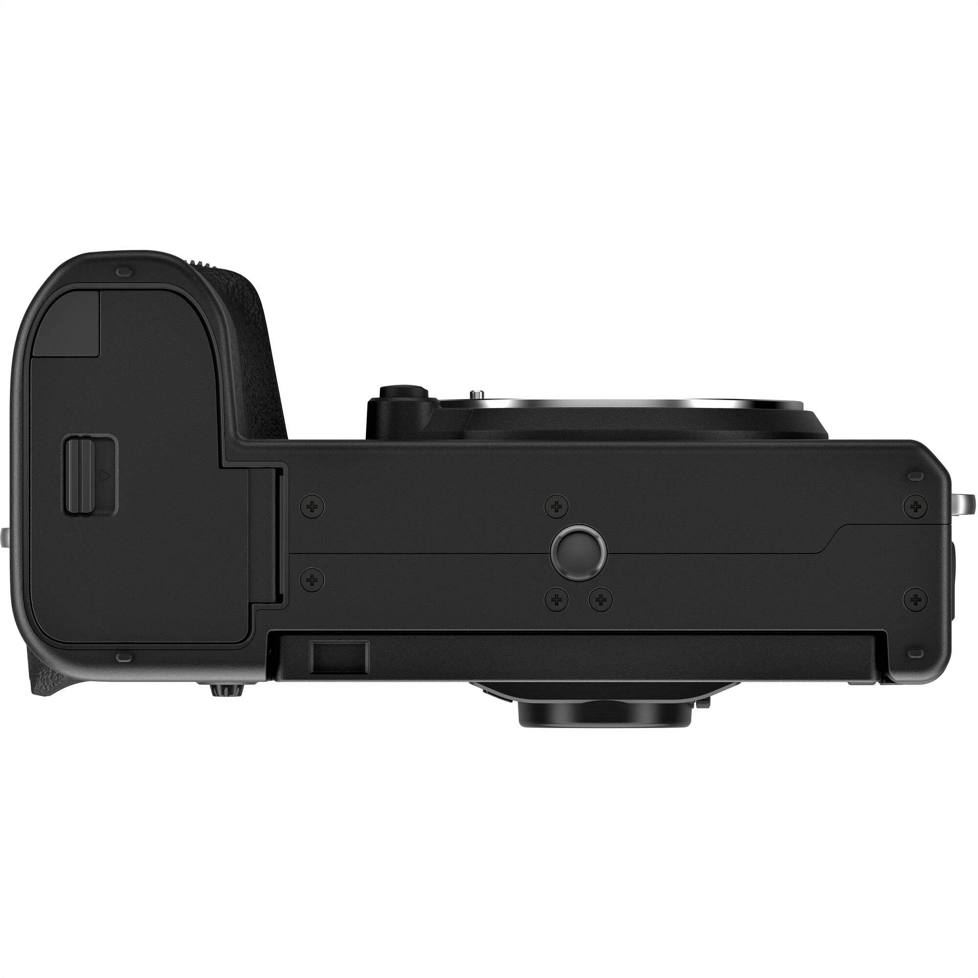 FUJIFILM X-S20 Mirrorless Camera with 15-45mm Lens (Black) - Bottom View