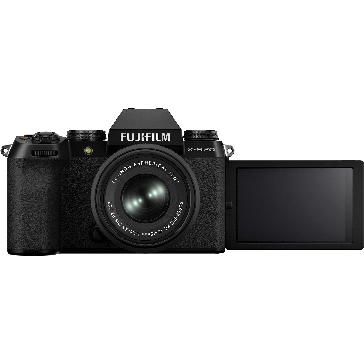 Fujifilm X-S20 Mirrorless Digital Camera with 15-45mm Lens (Black)