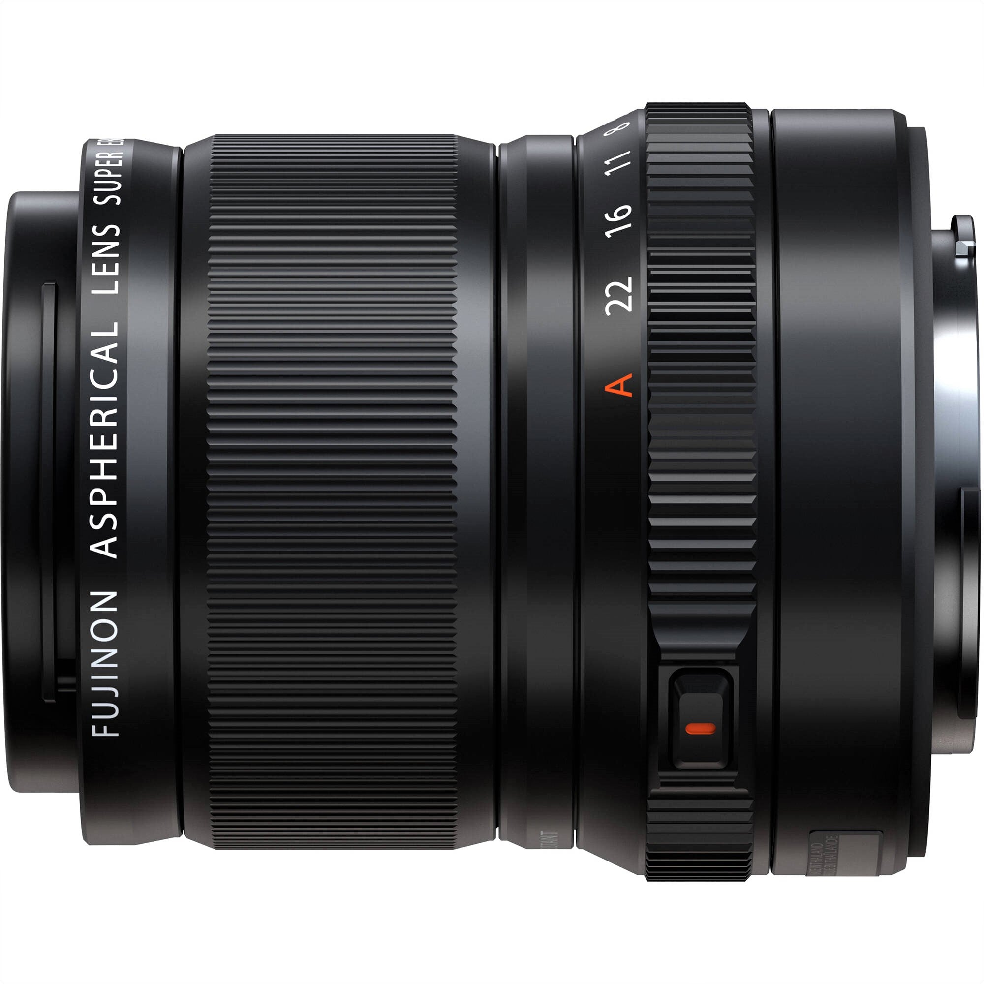 Fujifilm XF 30mm F2.8 R LM WR Macro Lens - Side View