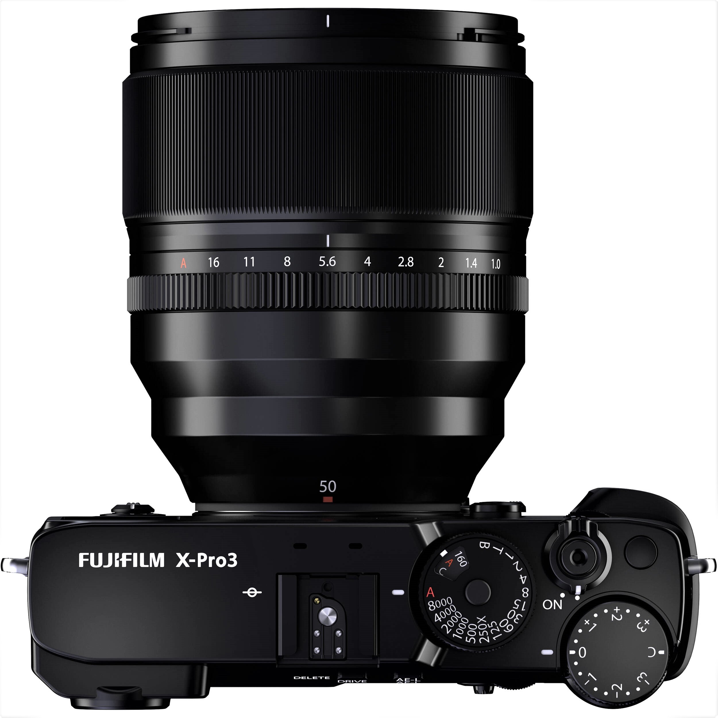 FUJIFILM XF 50mm f/1.0 R WR Lens - Attached Fujifilm X-Pro3 Not Included