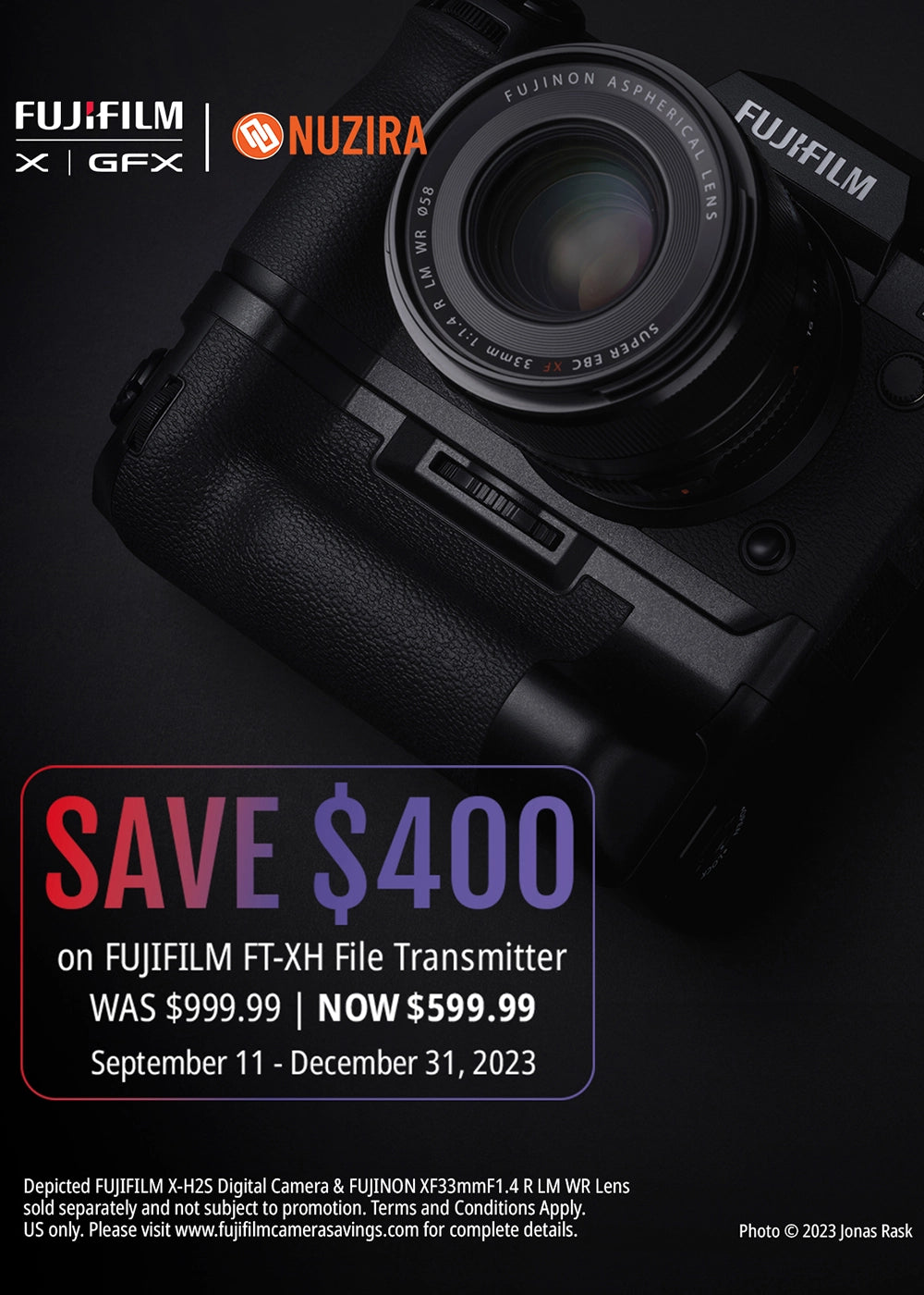 Fujifilm FT XH Save $400