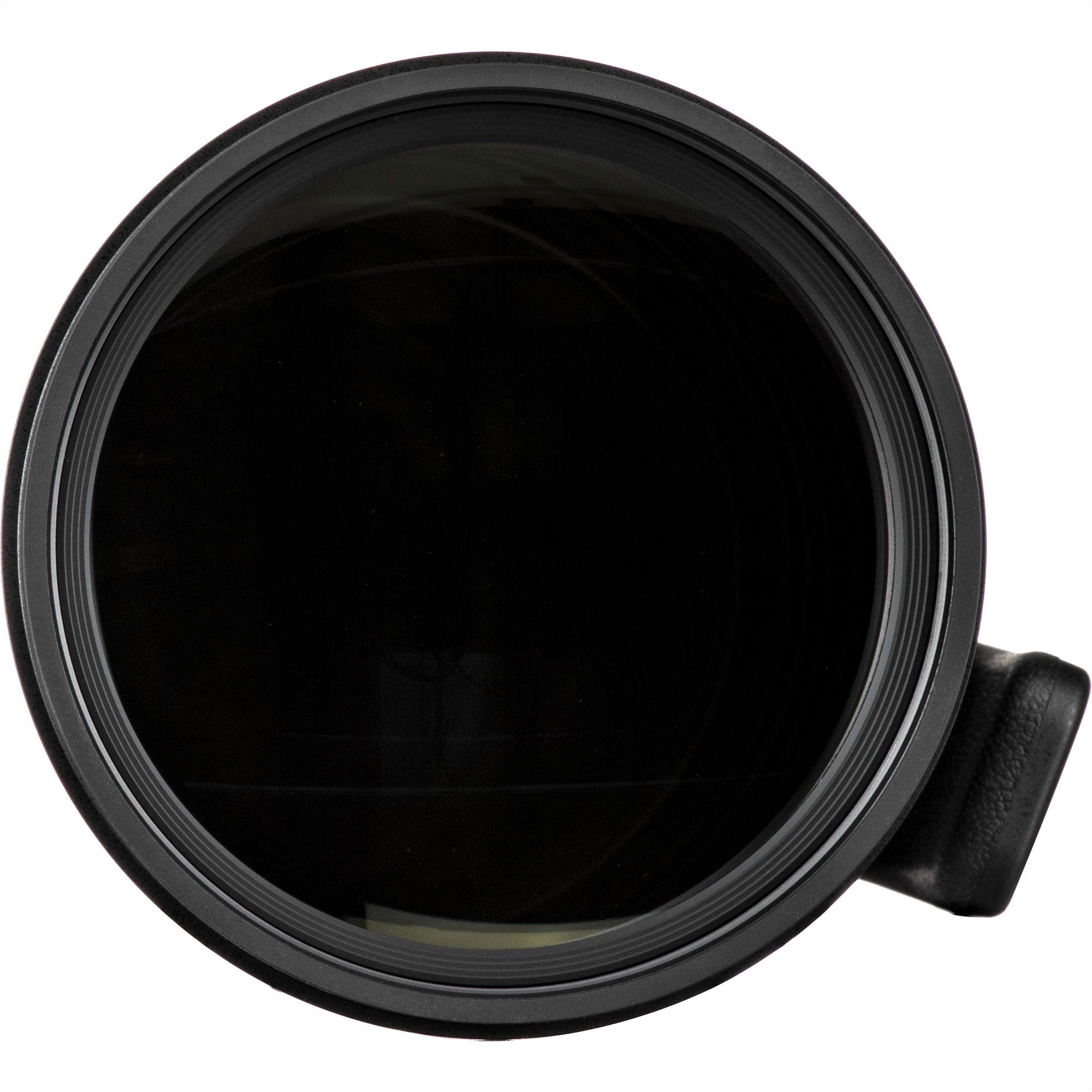 Sigma 500mm F4.0 DG OS HSM Sports Lens for Nikon F in a Front Close-Up View
