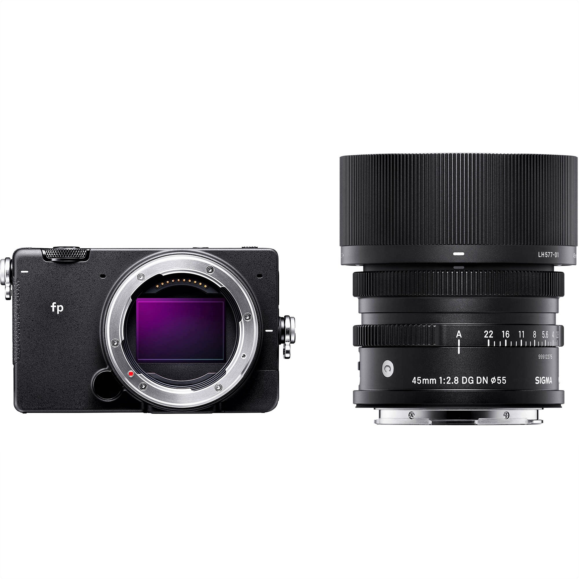 Sigma fp Mirrorless Camera with 45mm F2.8 DG DN Contemporary Lens