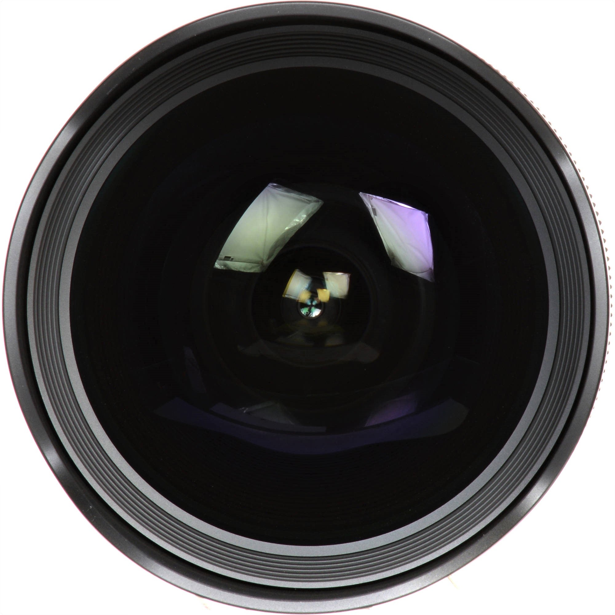 Sigma 12-24mm F4.0 DG HSM Art Lens for Canon EF in a Front Close-Up View