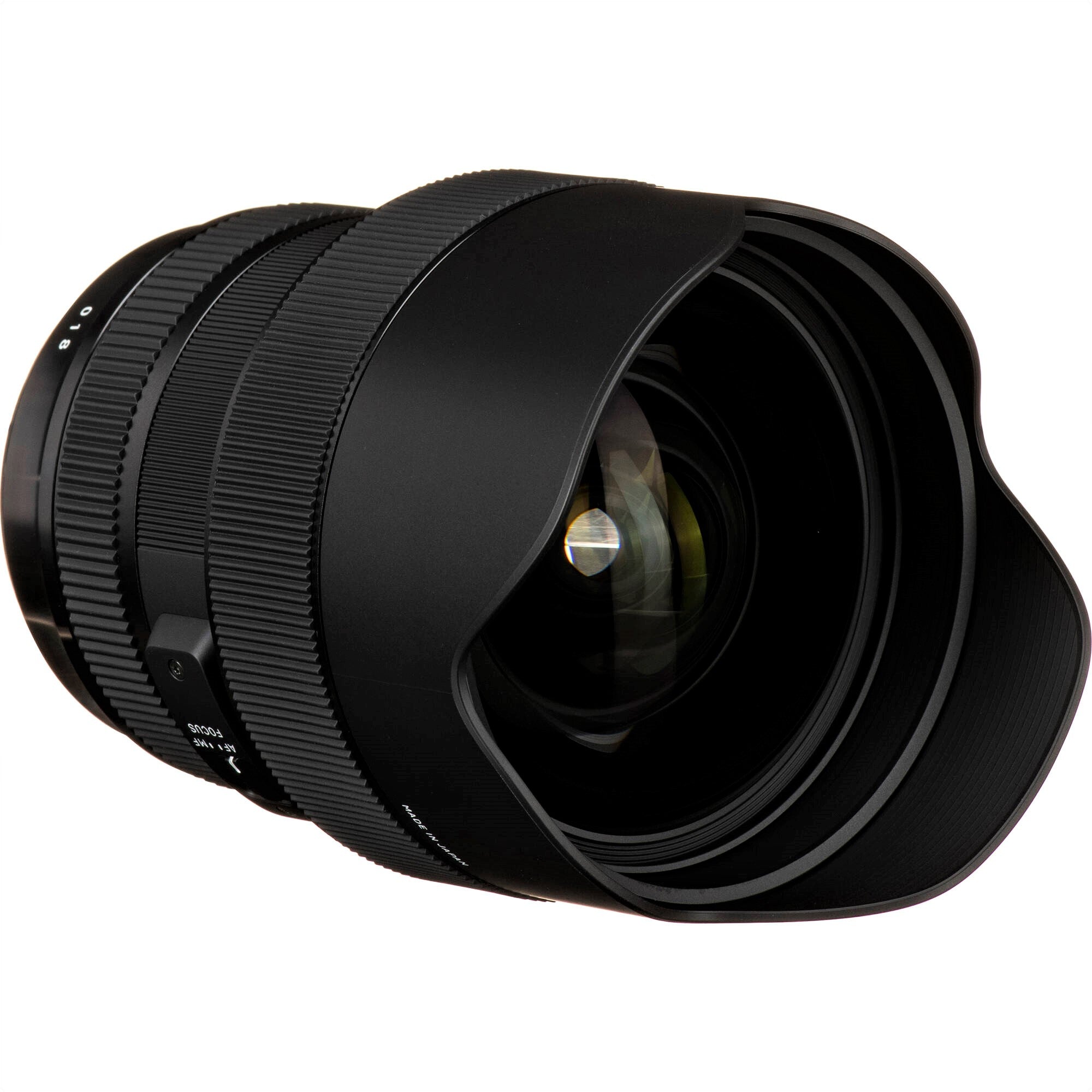 Sigma 14-24mm F2.8 DG HSM Art Lens for Canon EF in a Front Side View