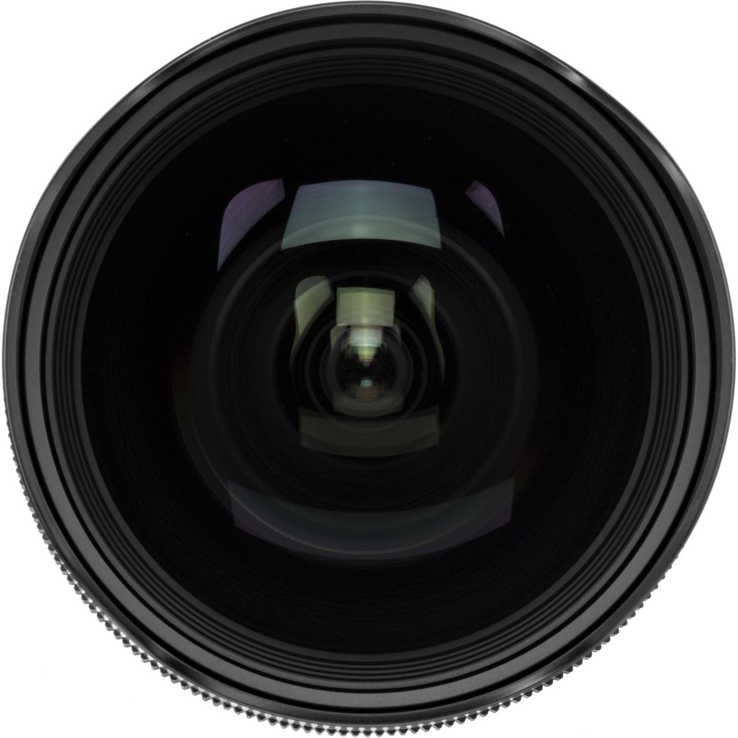 Sigma 14-24mm F2.8 DG HSM Art Lens for Nikon F in a Front Close-Up View