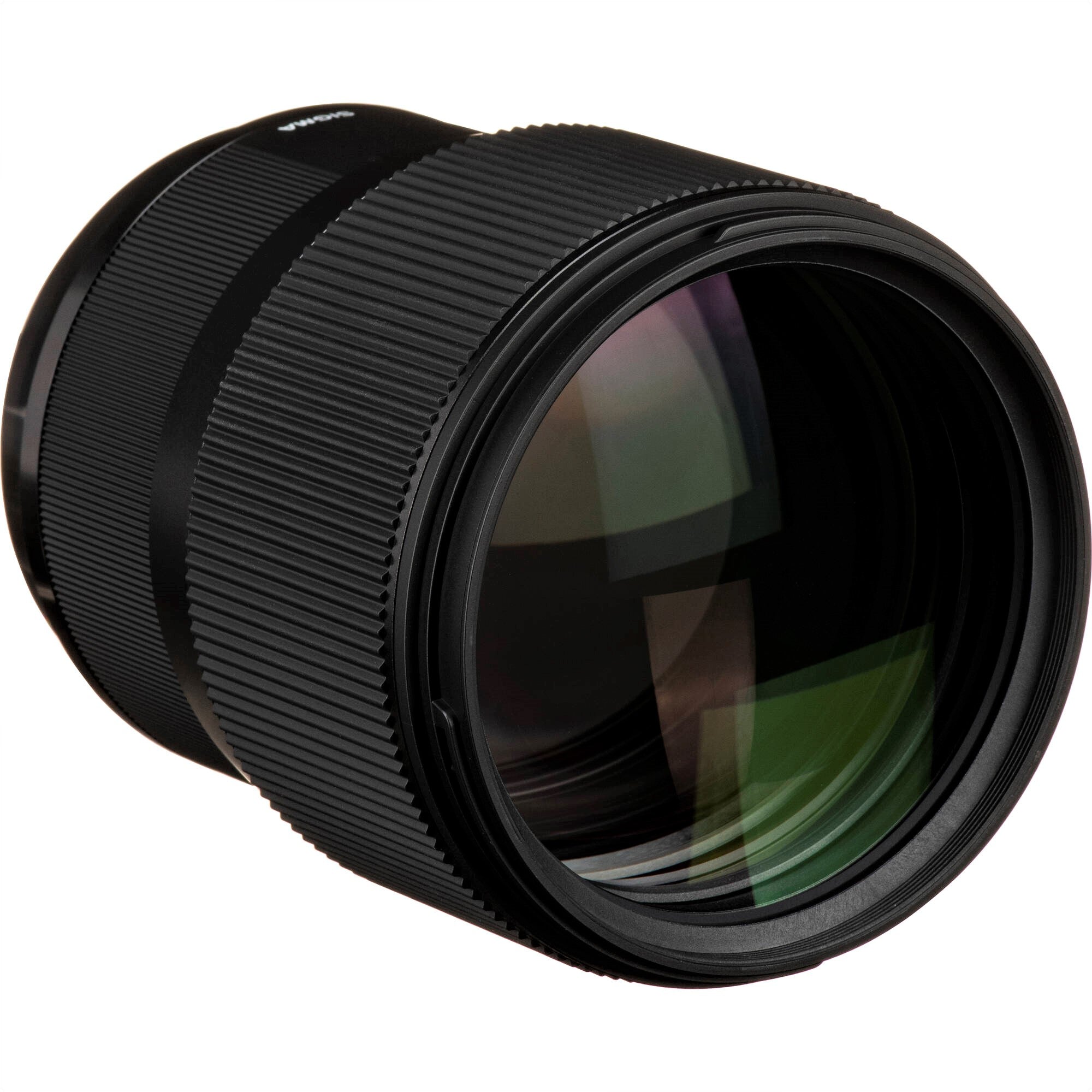 Sigma 135mm F1.8 DG HSM Art Lens for Canon EF in a Front-Side View