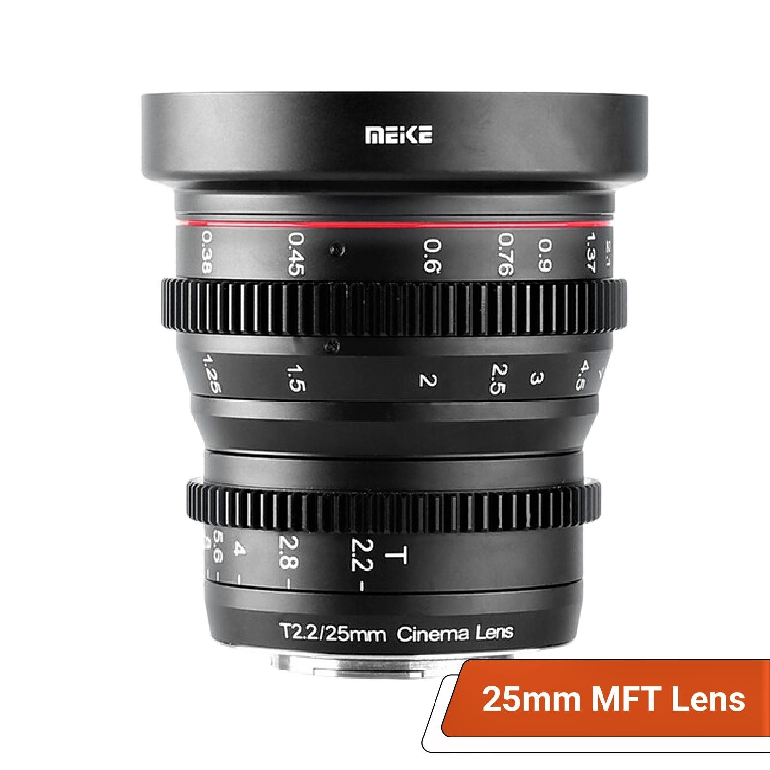 Meike Cinema Prime 25mm T2.2 M4/3 Lens