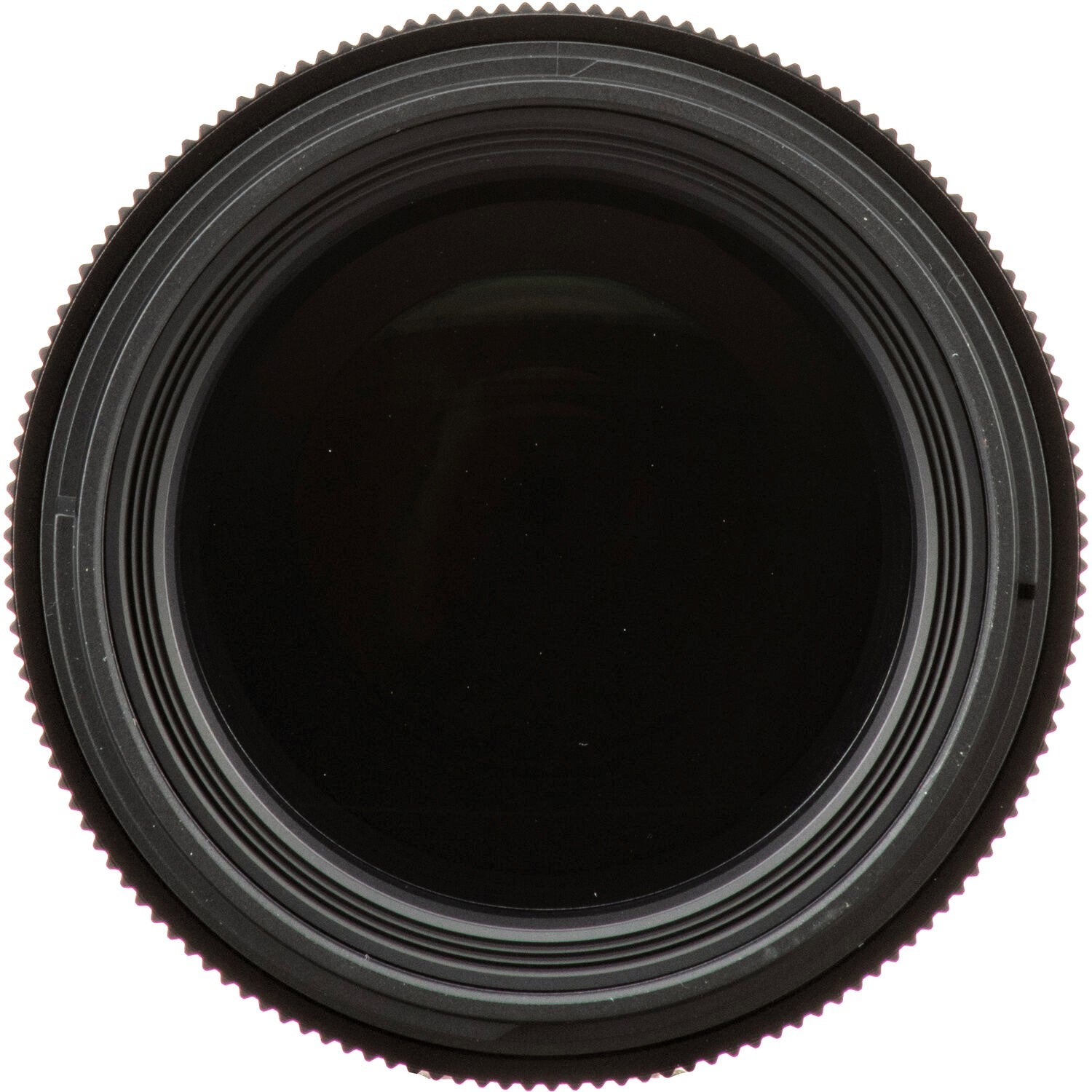 Sigma 105mm F2.8 DG DN Macro Art Lens for Sony E in a Front-Side View