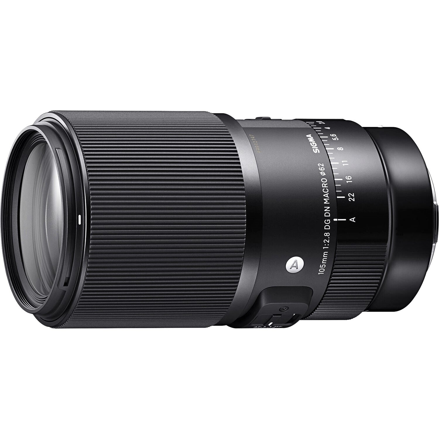 Sigma 105mm F2.8 DG DN Macro Art Lens for Leica L in a Side View