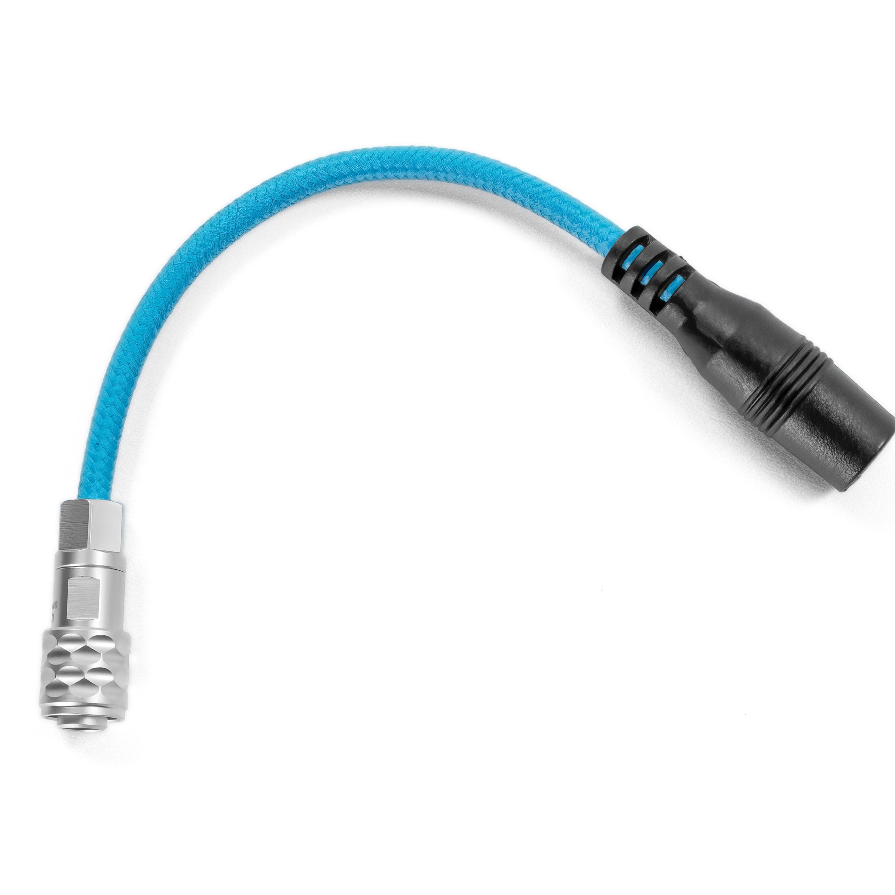 Kondor Blue 6'' BMPCC6K/4K to DC 5.5/2.5 Barrel Socket Power Adapter Cable (Female, Blue)