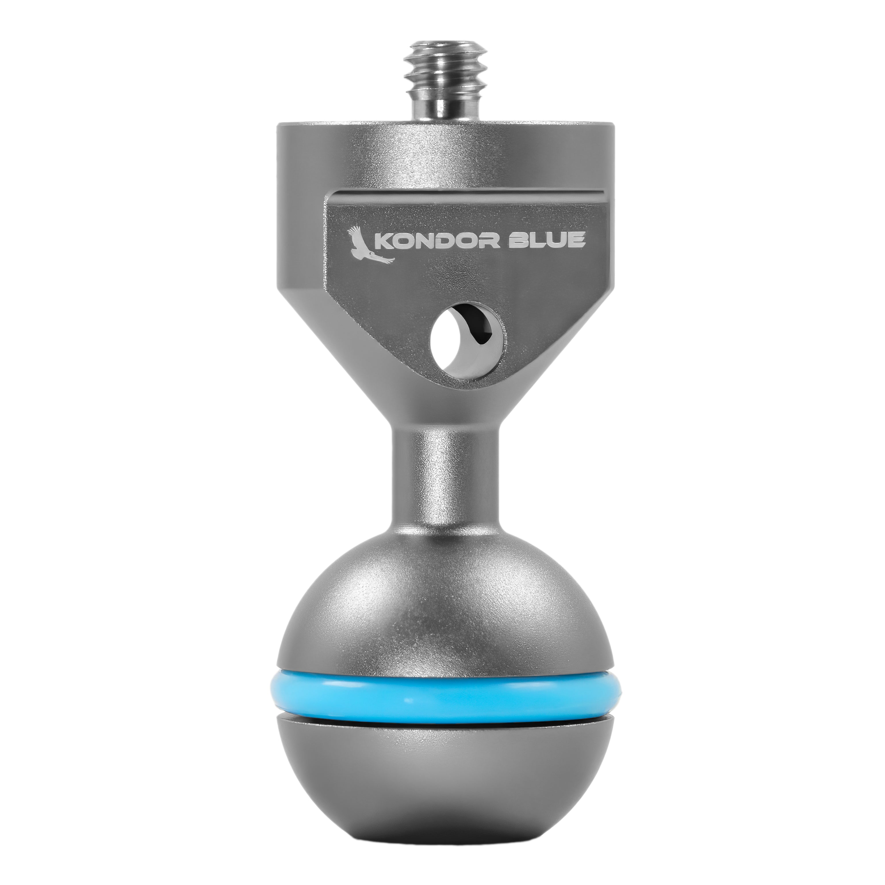 Kondor Blue 1/4" Ball Head for Magic Arms (Space Gray)