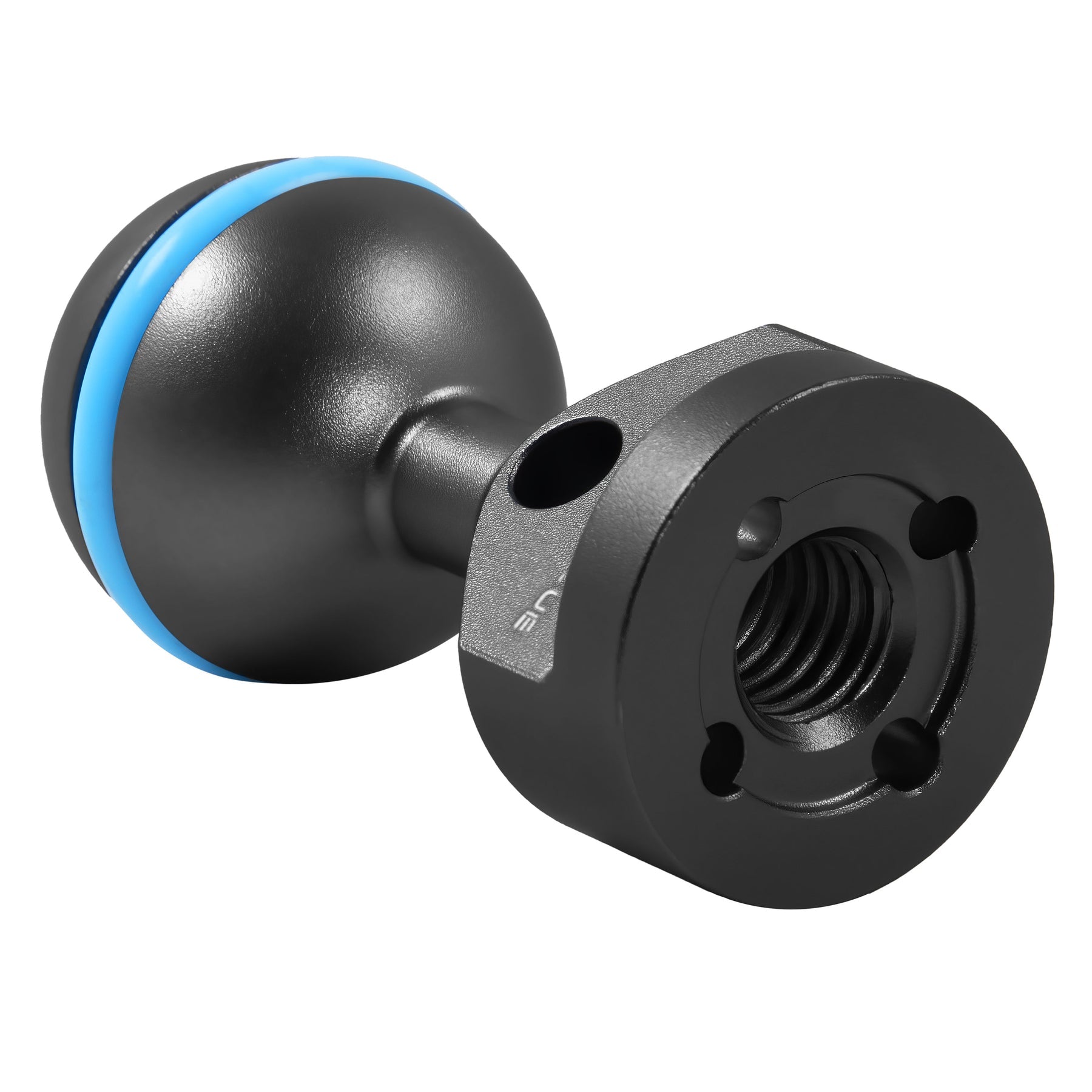 Kondor Blue Ball Head to 3/8'' Accessory Mount for Magic Arms (Raven Black)