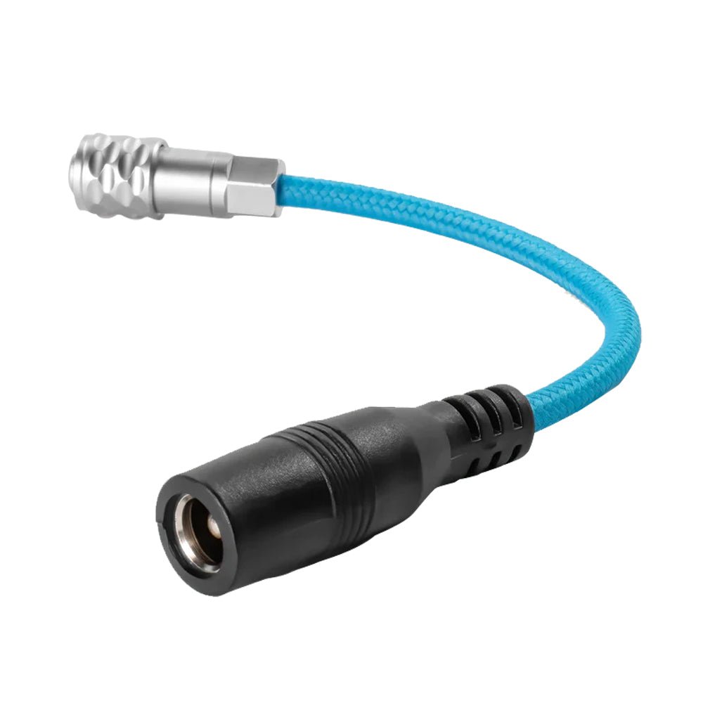 Kondor Blue 6'' BMPCC6K/4K to DC 5.5/2.5 Barrel Socket Power Adapter Cable (Female, Blue)