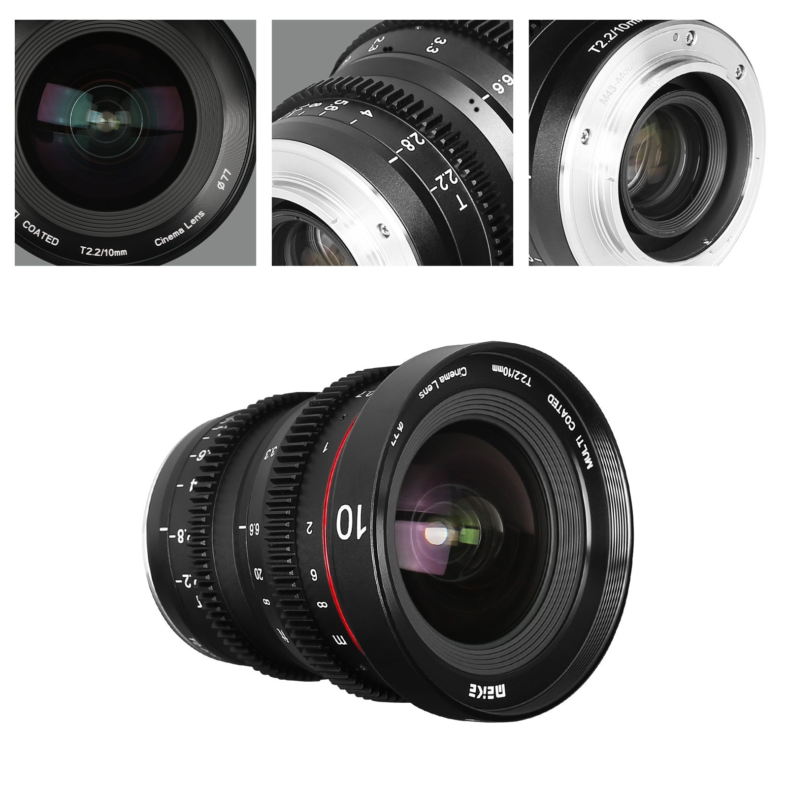 Meike Cinema 10mm T2.2 Lens (MFT Mount)