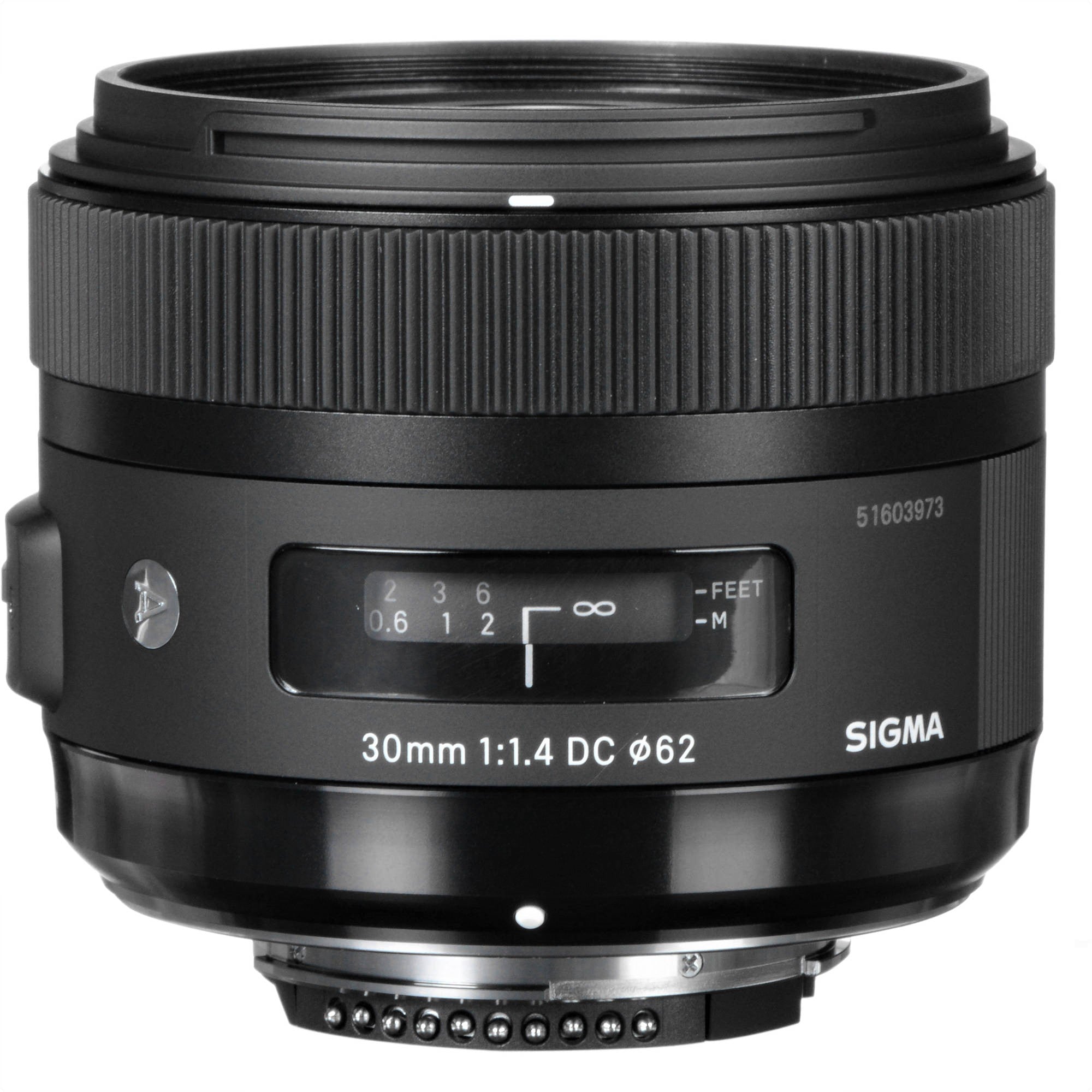 Sigma 30mm F1.4 DC HSM Art Lens for Nikon F
