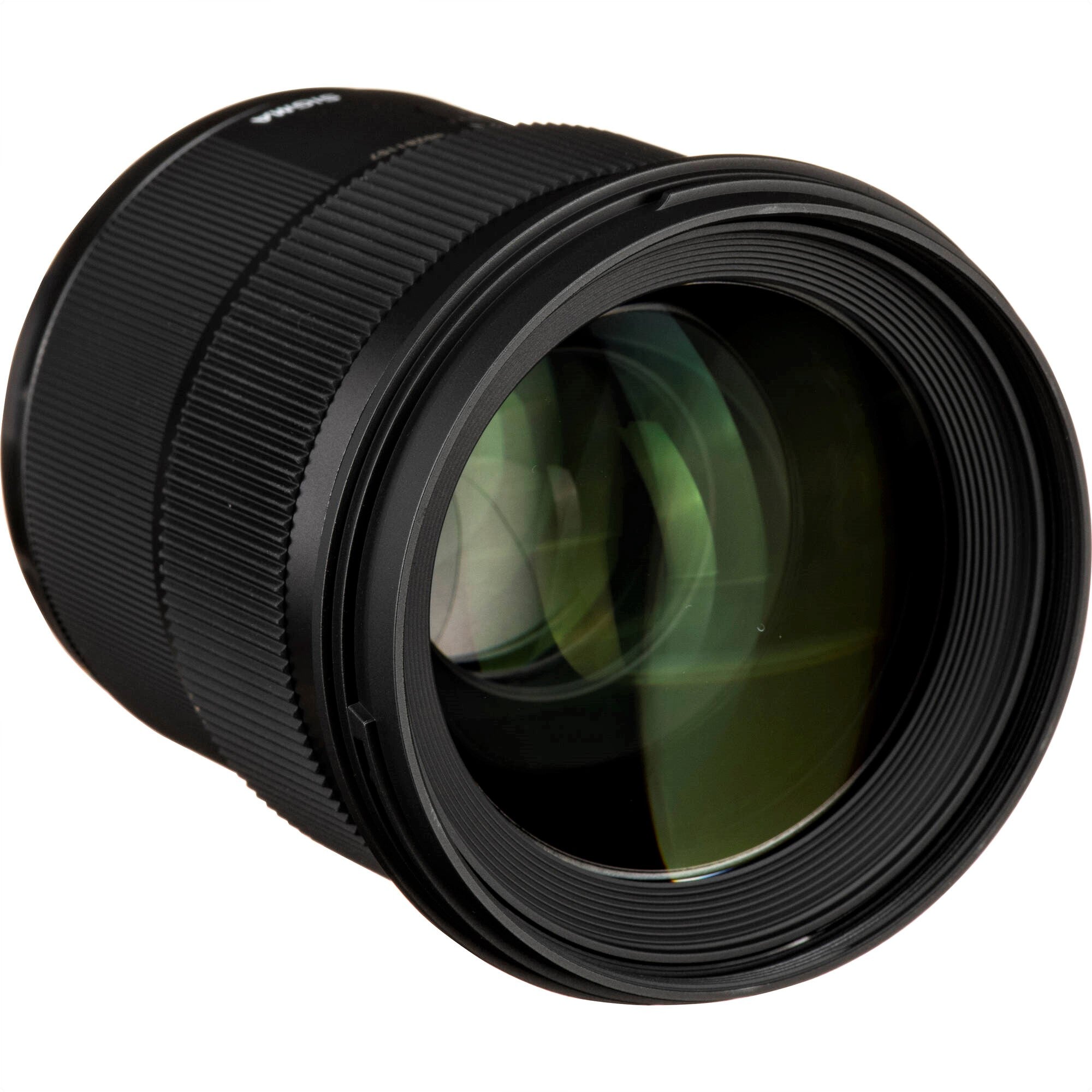 Sigma 50mm F1.4 DG HSM Art Lens for Nikon F in a Front-Side View