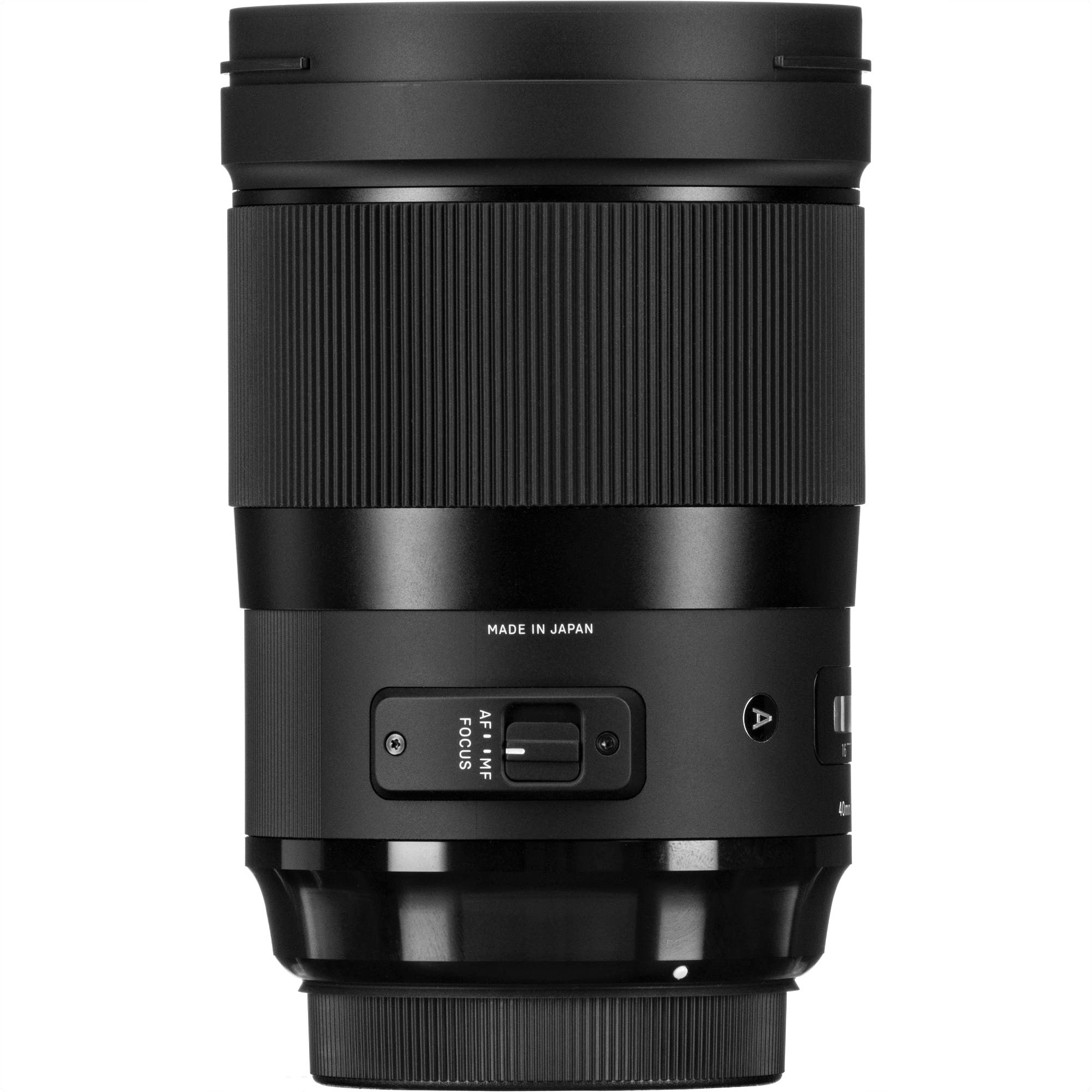 Sigma 40mm F1.4 DG HSM Art Lens for Canon EF