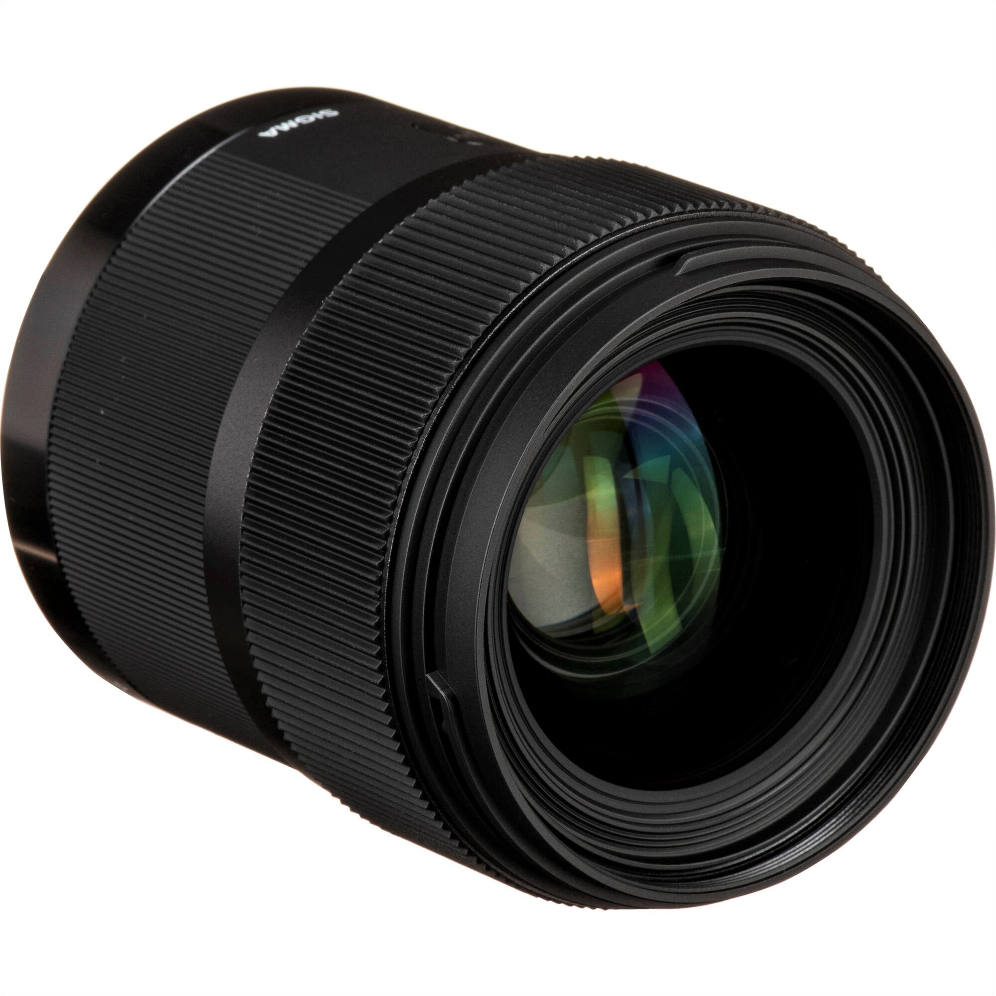 Sigma 35mm F1.4 DG HSM Art Lens for Pentax K in a Front-Side View