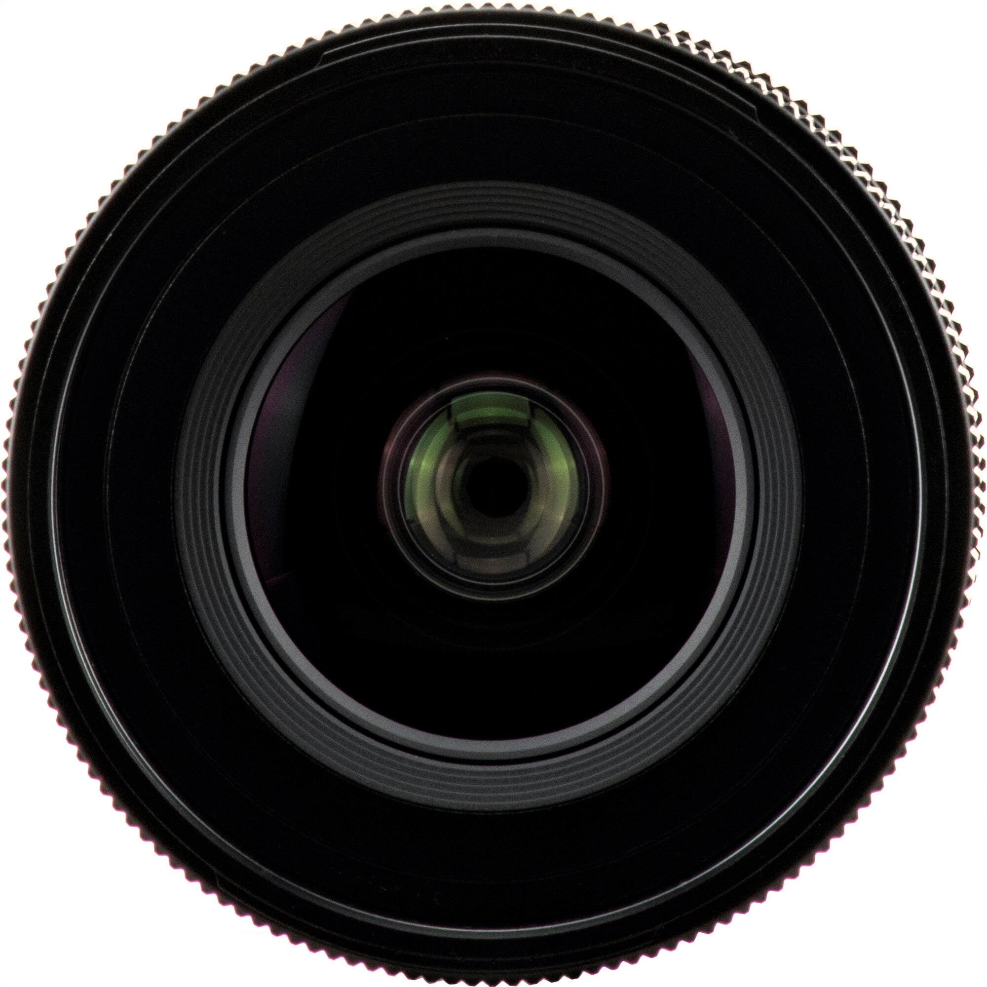 Sigma 24mm F2.0 DG DN Contemporary Lens (Sony E Mount) in a Front Close-Up View
