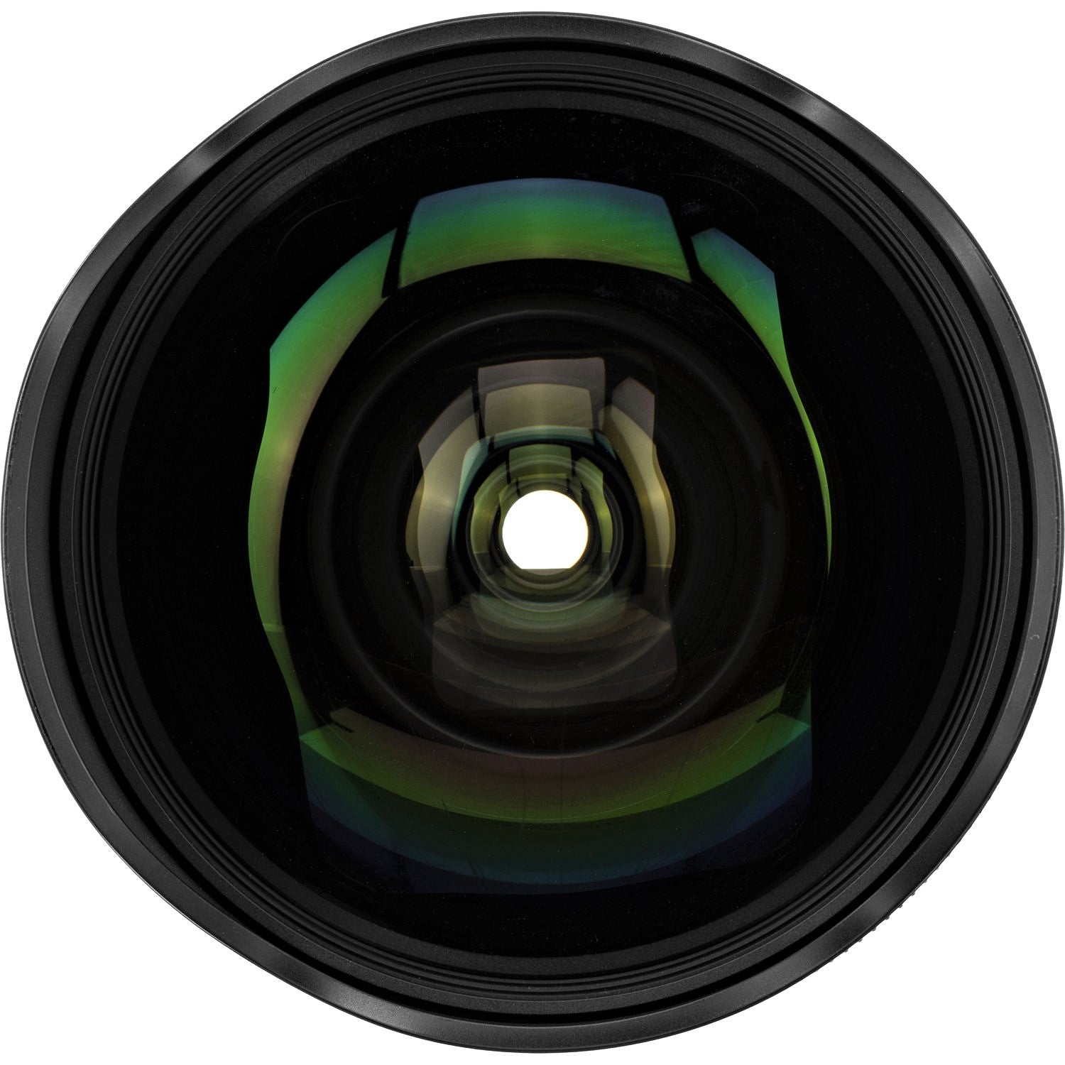 Sigma 14mm F1.8 DG HSM Art Lens for Canon EF in a Front Close-Up View