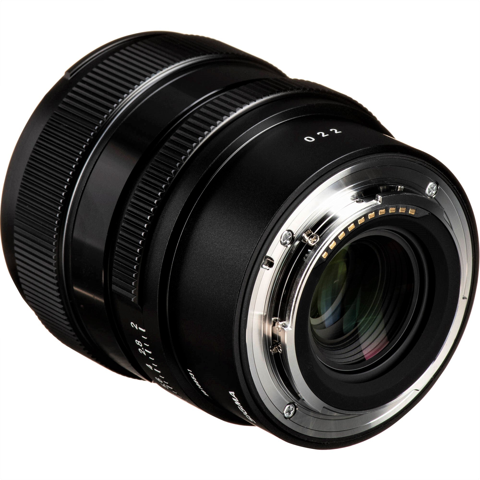 Sigma 20mm F2.0 DG DN Contemporary Lens (Sony E Mount) in a Back-Side View