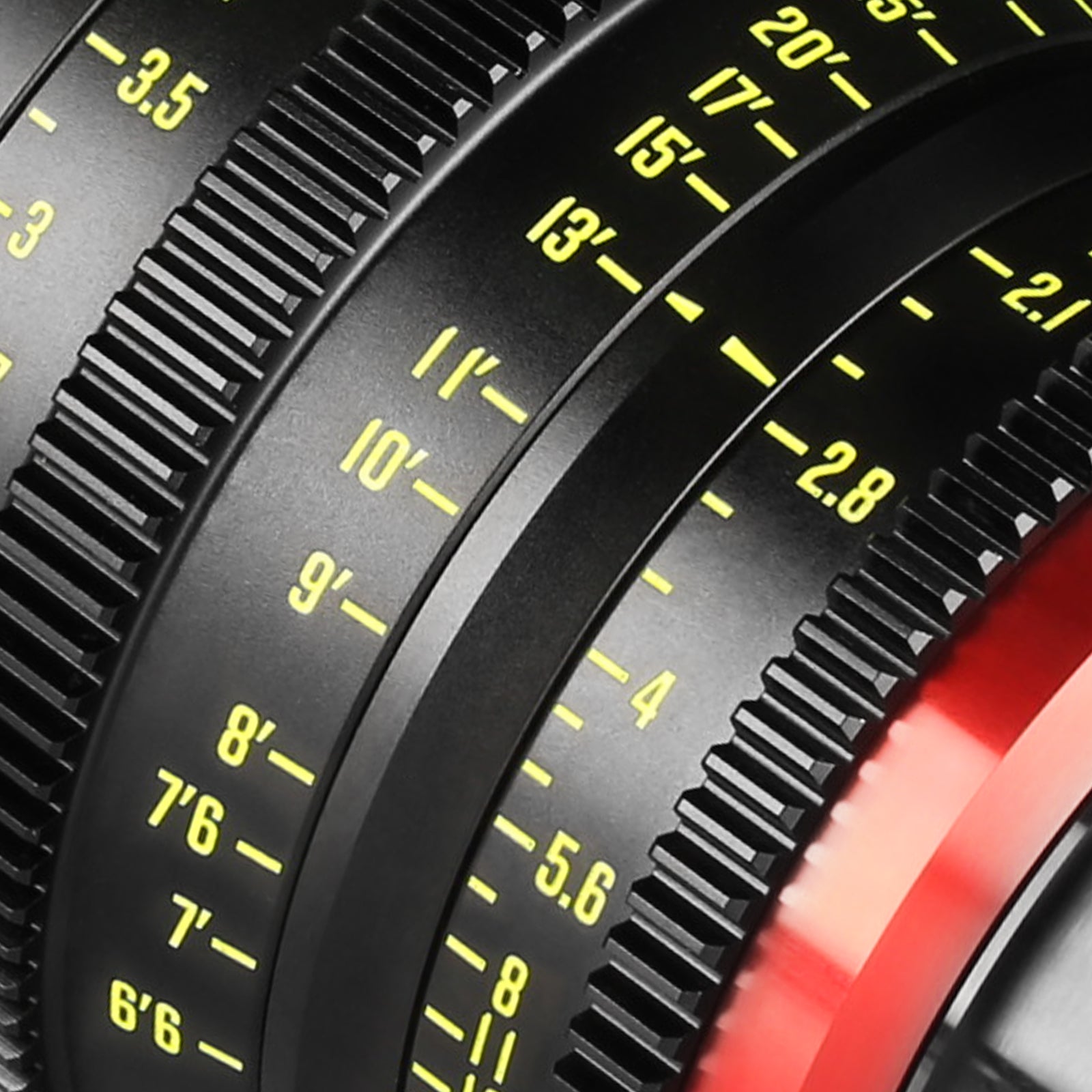 Meike Cinema Full Frame Cinema Prime 85mm T2.1 Lens (Canon RF Mount) in a Full Close-Up View