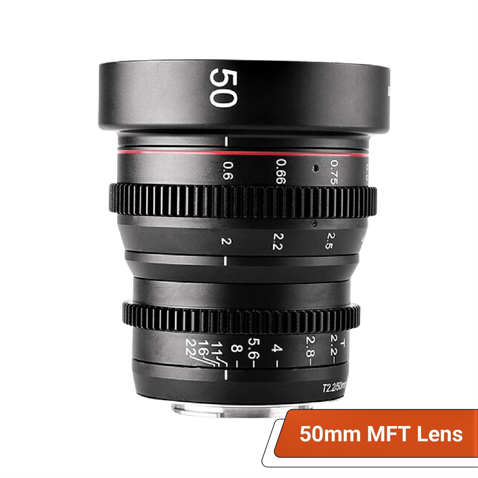 Meike Cinema Prime 50mm T2.2 M4/3 Lens