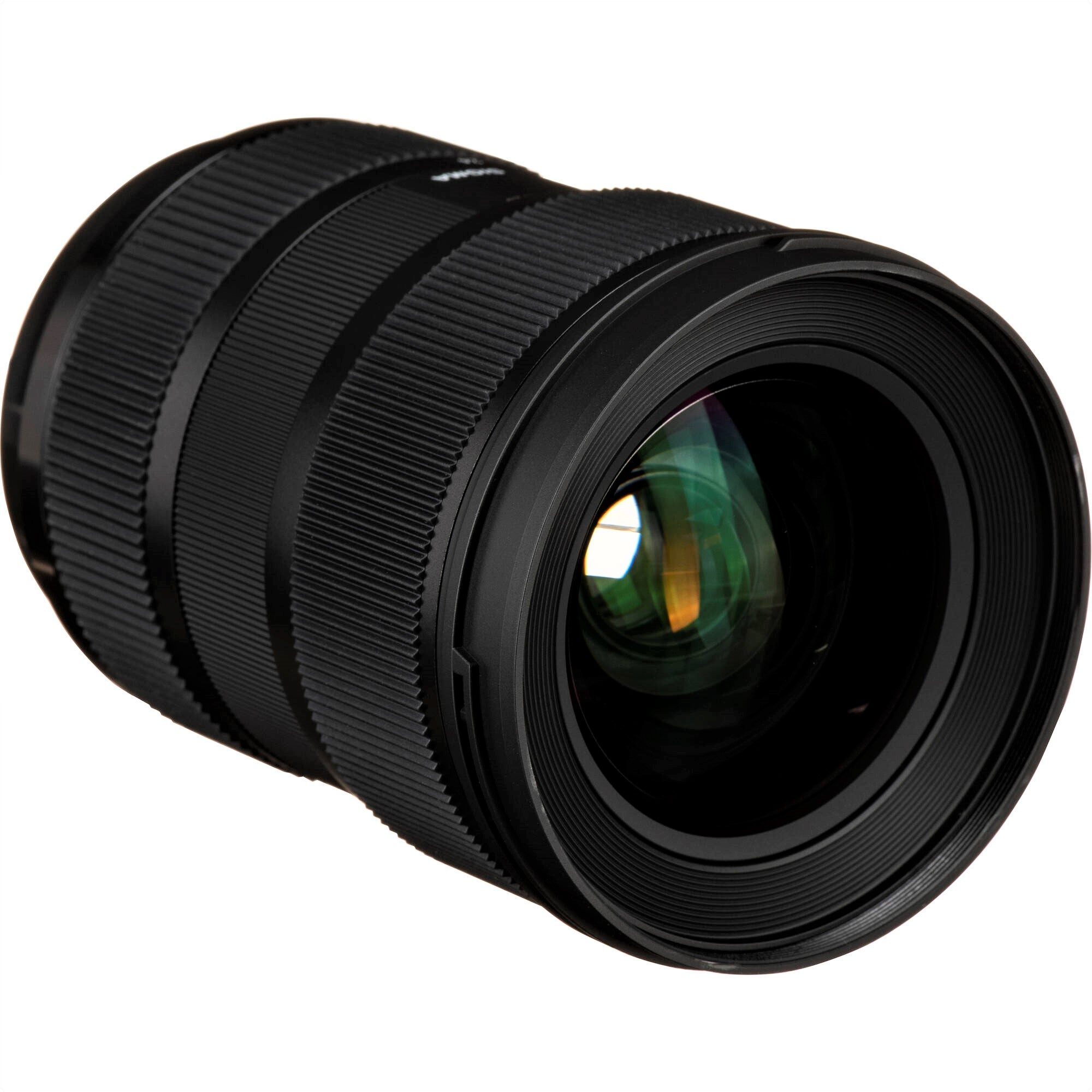 Sigma 24-35mm F2.0 DG HSM Art Lens for Canon EF in a Front-Side View