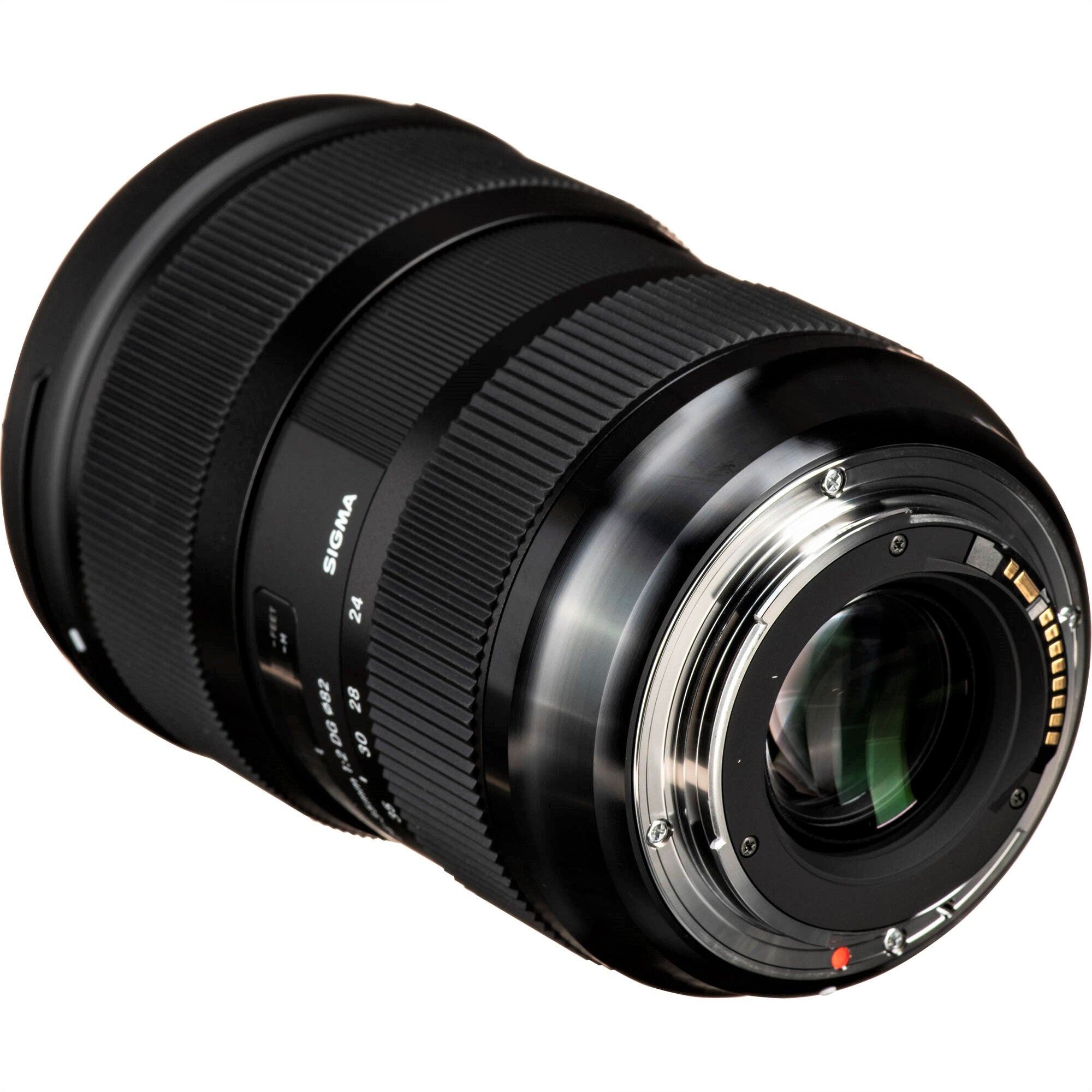 Sigma 24-35mm F2.0 DG HSM Art Lens for Canon EF in a Back-Side View
