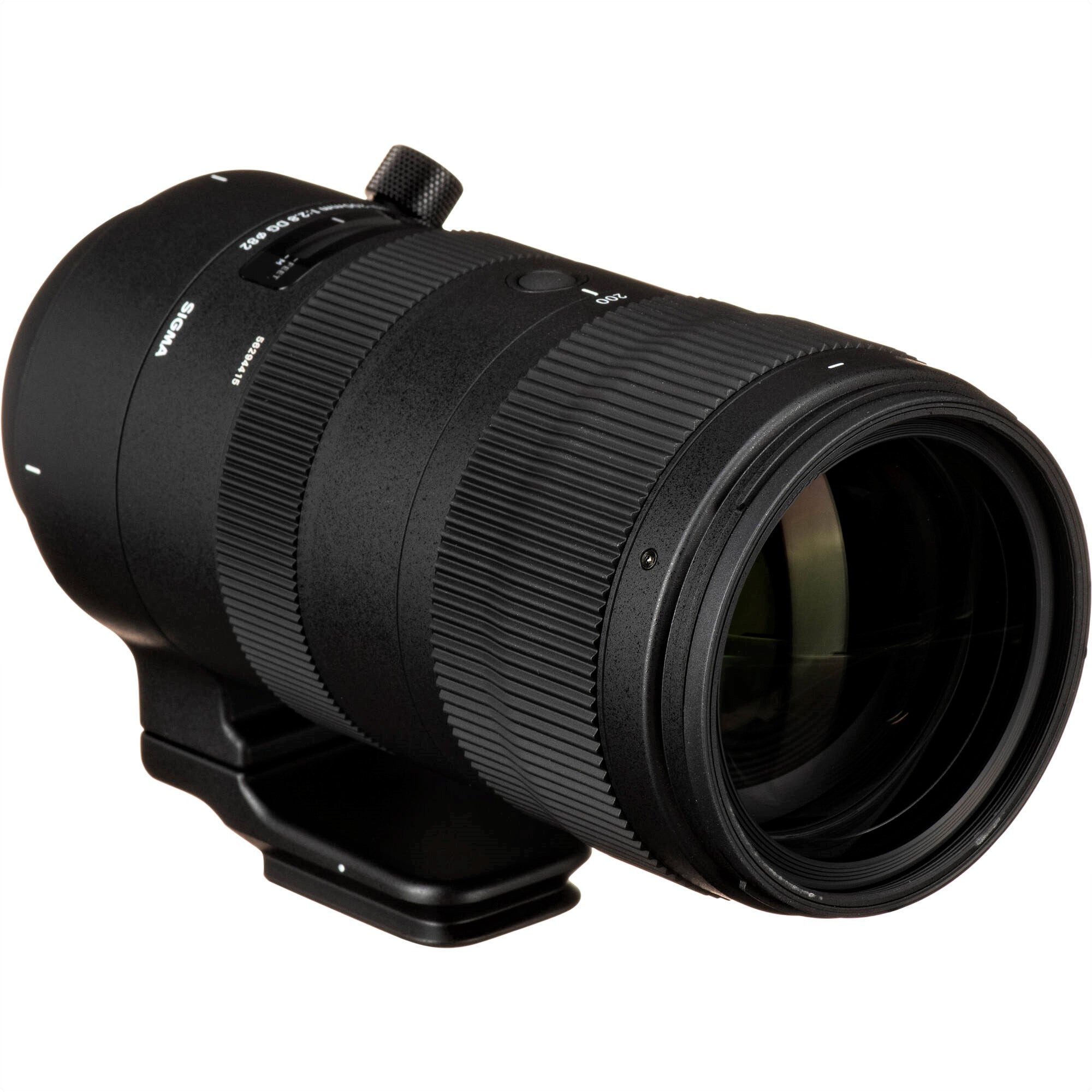 Sigma 70-200mm F2.8 DG OS HSM Sports Lens (Nikon F Mount) in a Front-Side View
