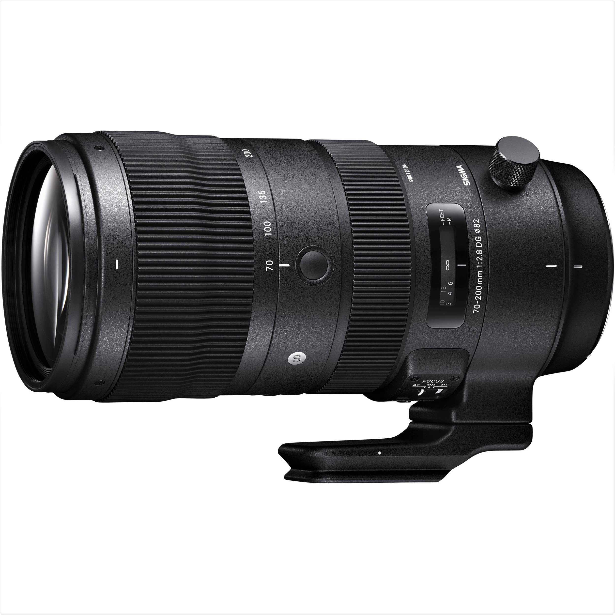 Sigma 70-200mm F2.8 DG OS HSM Sports Lens (Sigma SA Mount) with Attached Tripod Socket