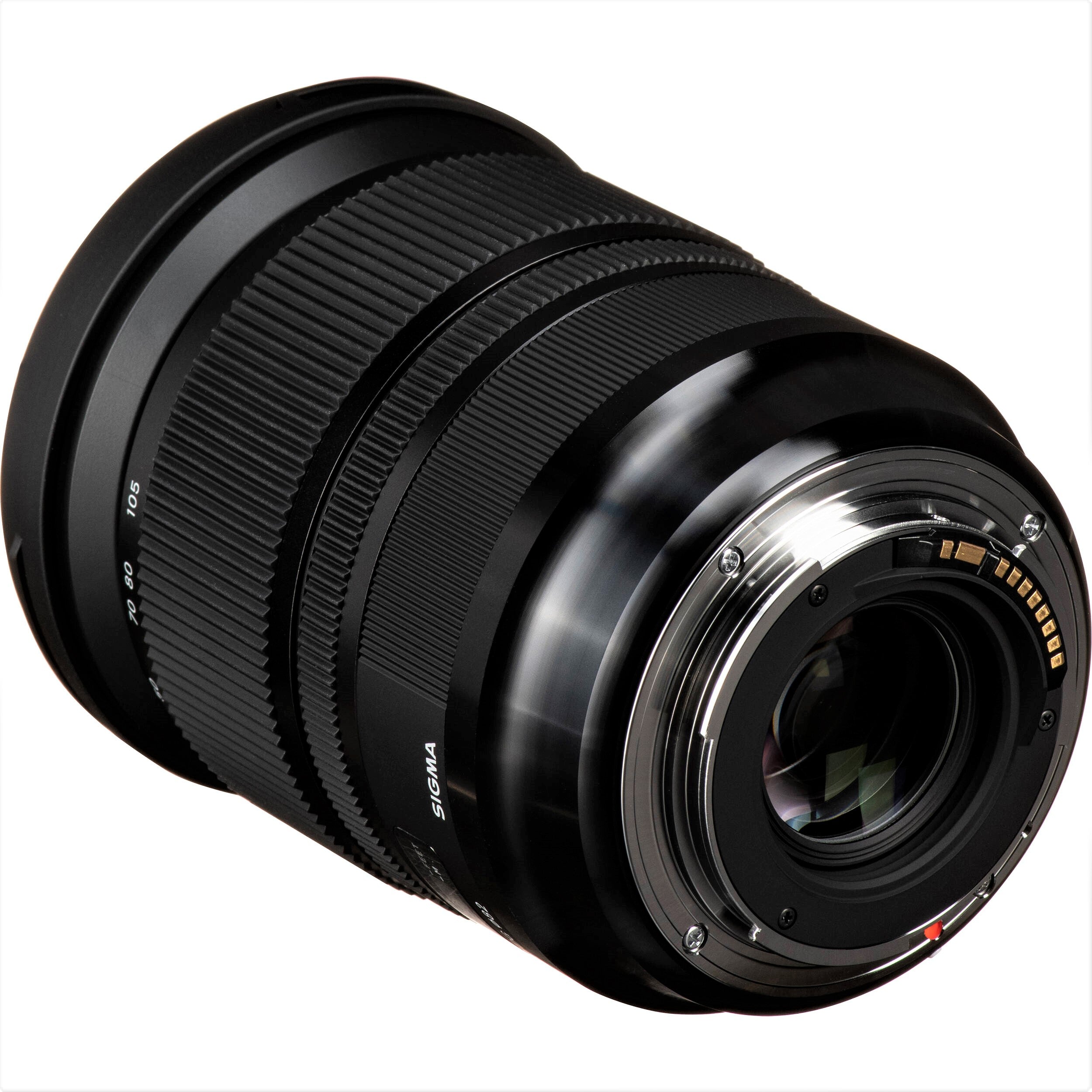 Sigma 24-105mm F4.0 DG OS HSM Art Lens (Sigma SA) in a Back-Side View