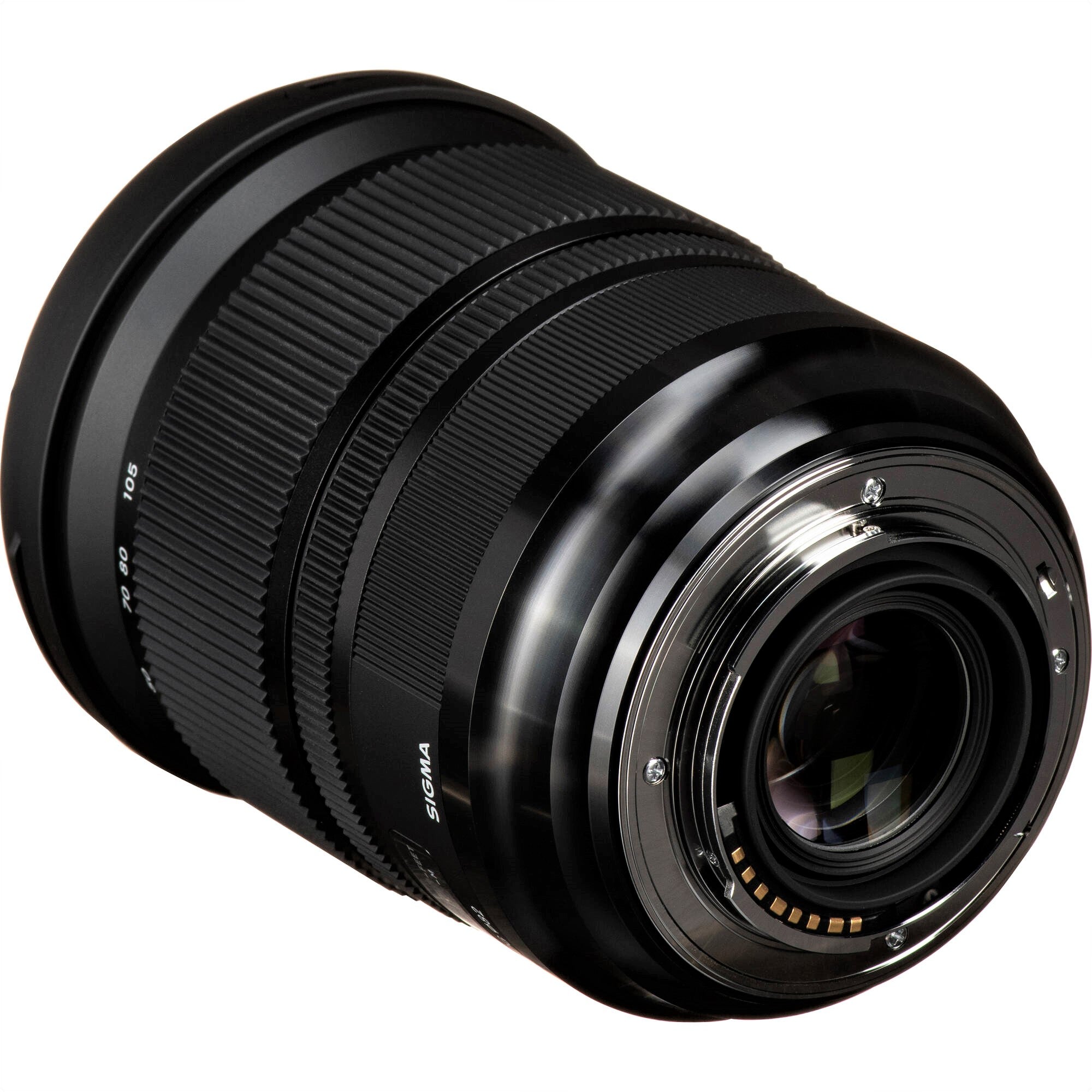 Sigma 24-105mm F4.0 DG OS HSM Art Lens (Sony A) in a Back-Side View