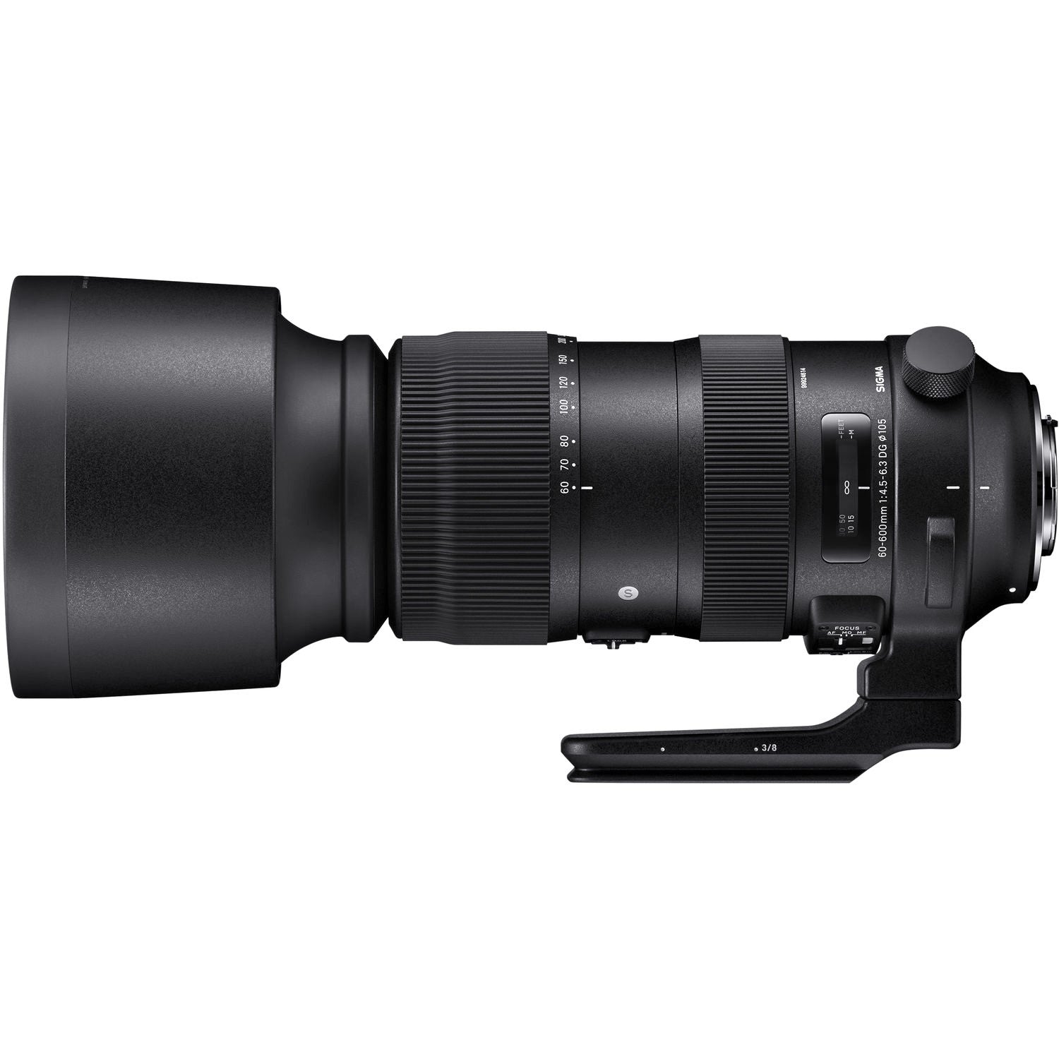 Sigma 60-600mm F4.5-6.3 DG OS HSM Sports Lens for Nikon F