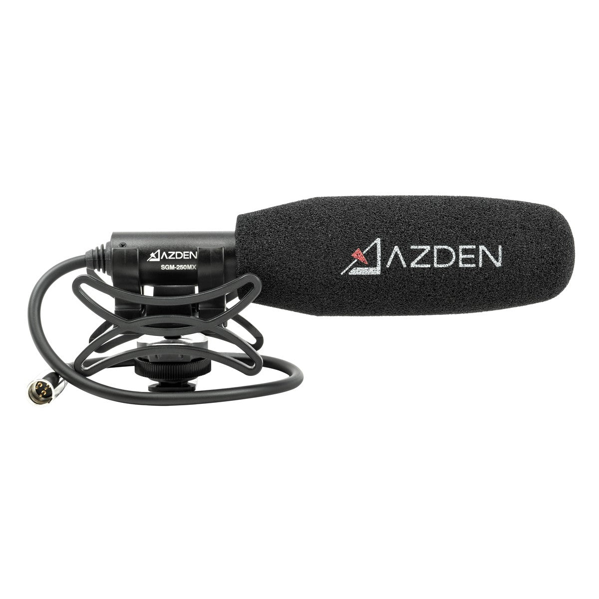 Blackmagic Design Video Assist 7'' 12G HDR & Azden Professional Compact Cine Mic with Mini-XLR Output Bundle