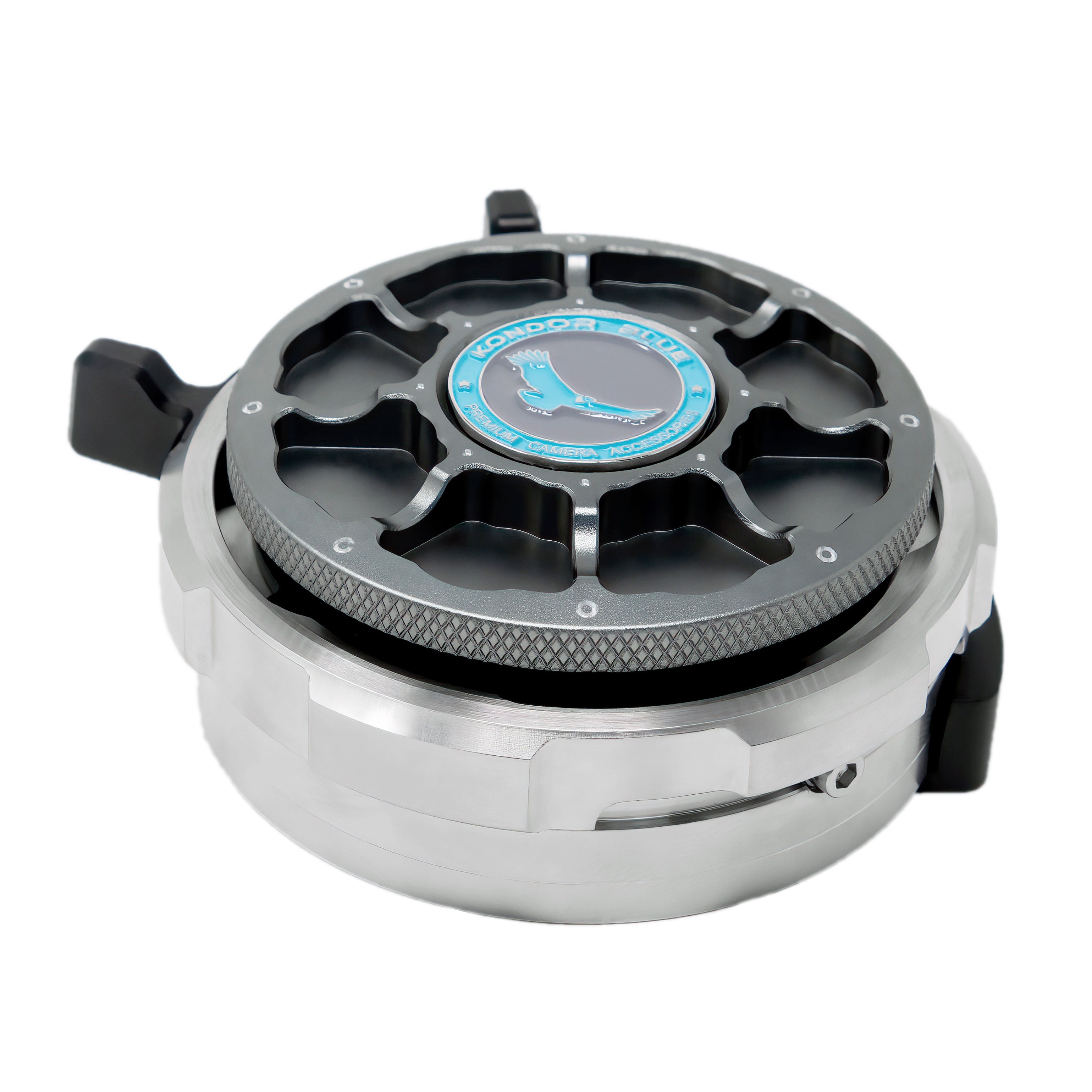 Kondor Blue Arri PL Cine Cap Metal Body Cap for Camera Lens Port (Space Gray)