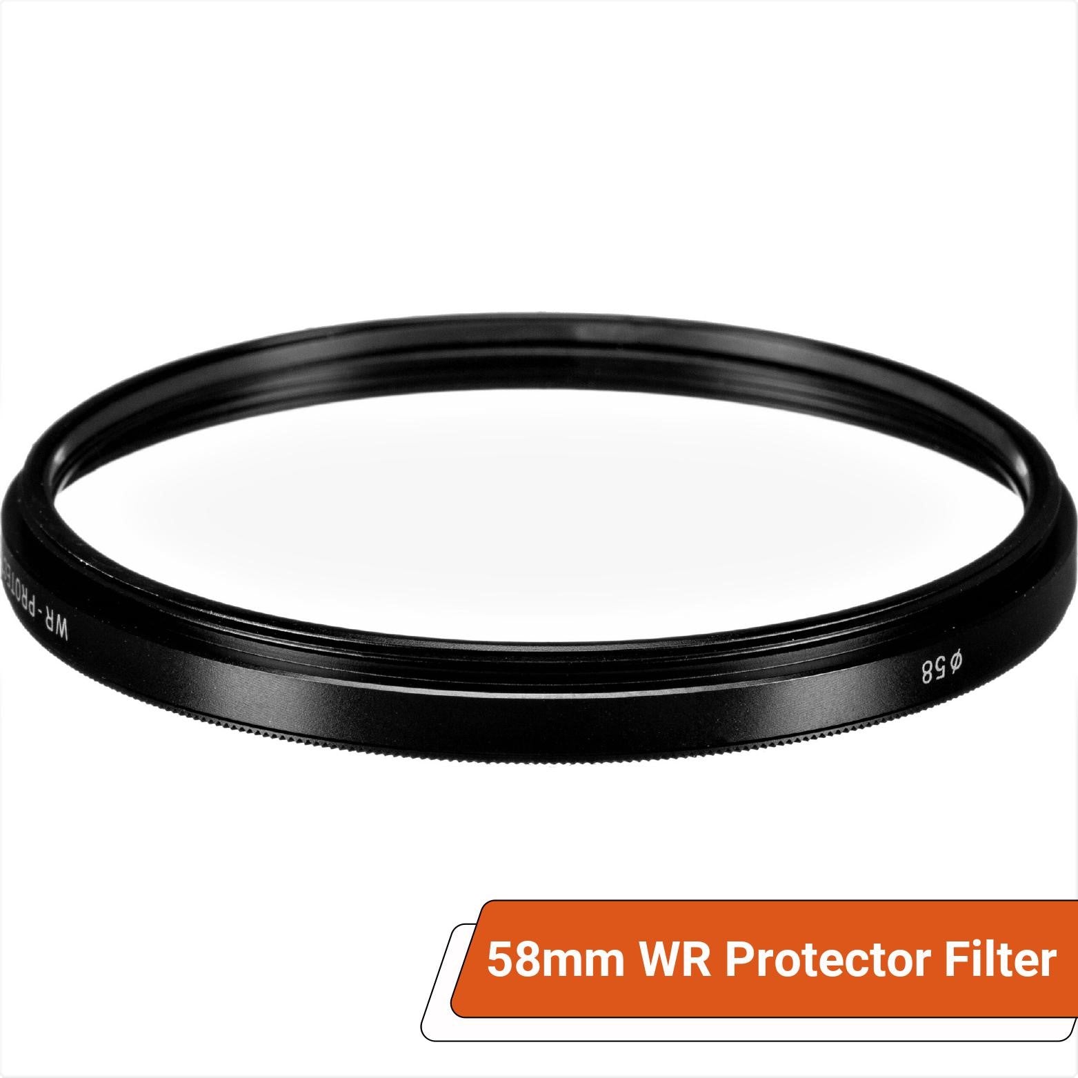 Sigma 58mm WR (Water Repellent) Protector Filter